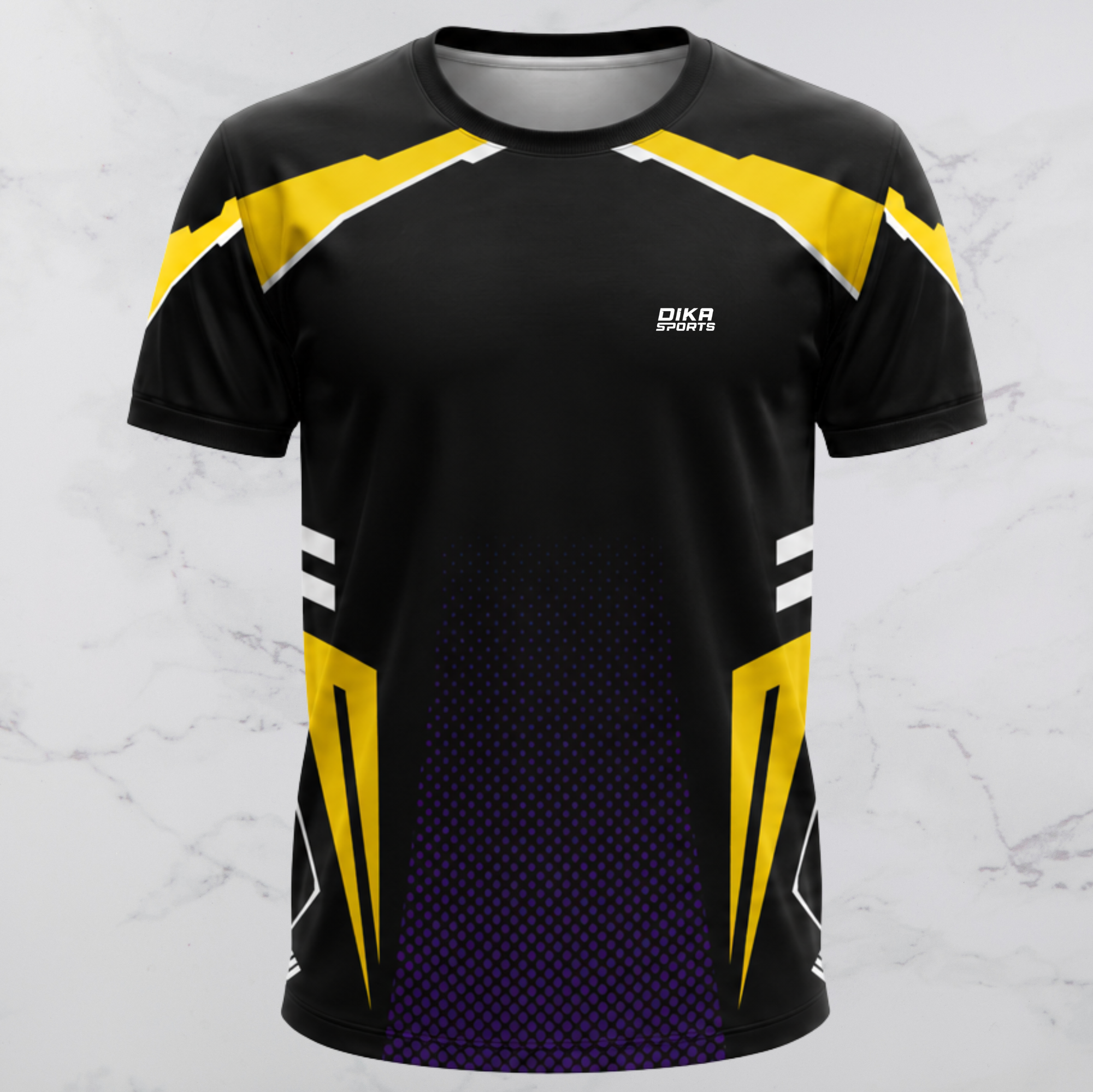 DIKA SPORTS Men's Cricket Jersey | Round Neck Sports T Shirt | Sport Jersey for Men | Sports Shirts for Men | Cricket Wear