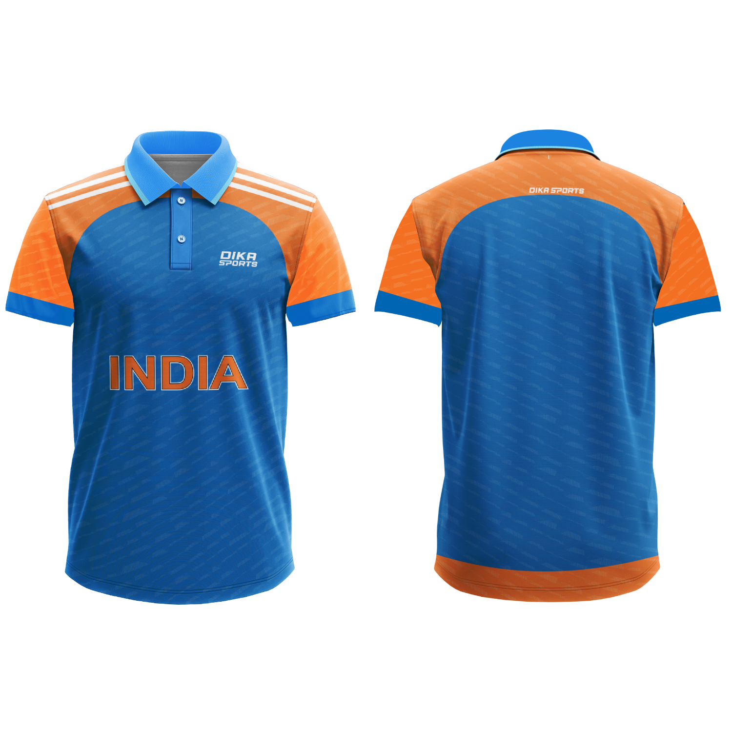 Indian cricket team jersey printed cricket jersey DIKA SPORTS