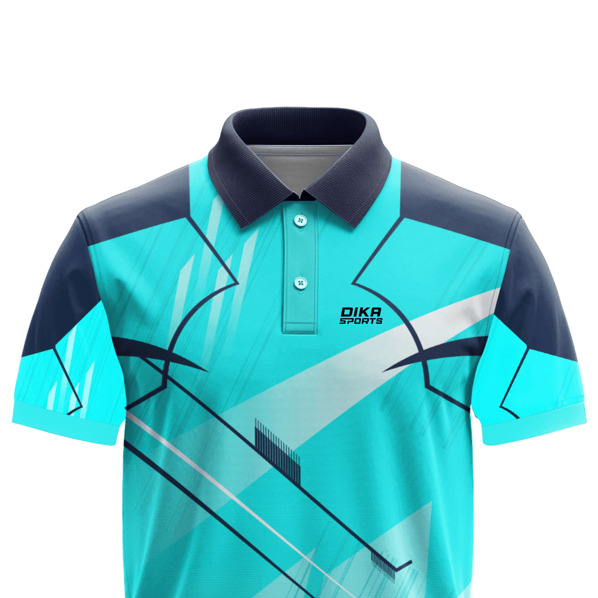 Dika Sports Custom Cricket Jersey with Name Number | Personalized Team Cricket Jersey | Breathable & Stretchable Sportswear