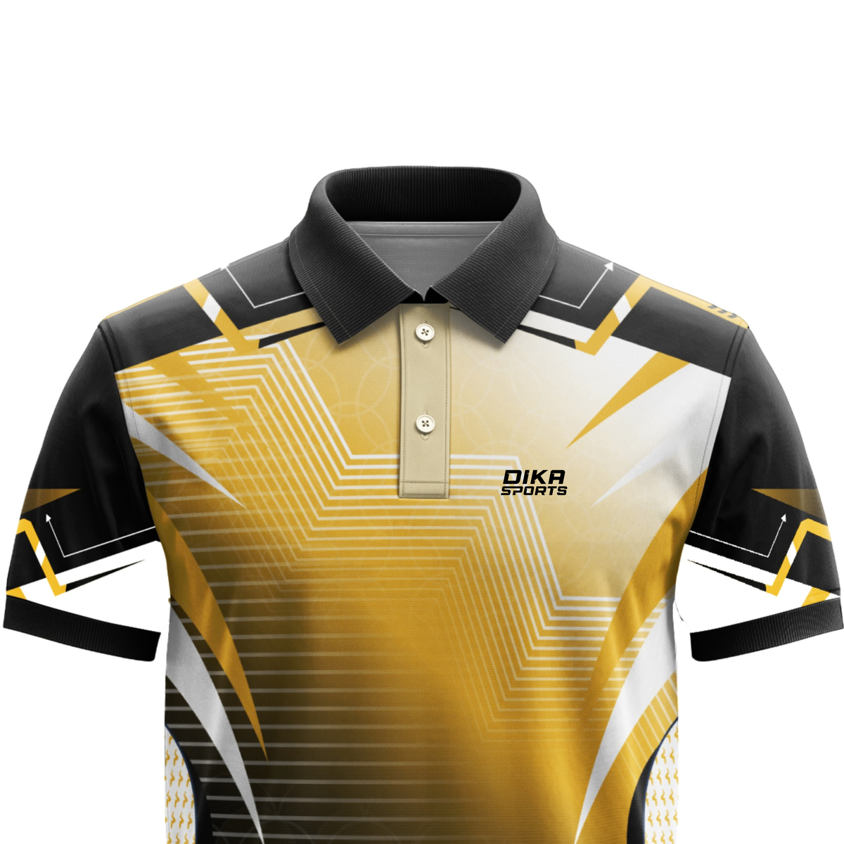 Dika Sports Custom Cricket Jersey Large Size | Name Number Logo Personalization | Breathable Cricket Jersey for Men
