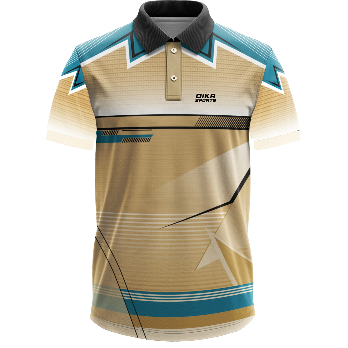 Dika Sports Custom Team Jersey | Personalized Cricket Jersey with Name Number Logo | Breathable Sports Jersey for Men & Kids
