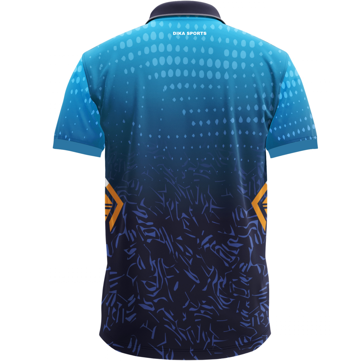Dika Sports Cricket T-Shirt with Collar | Men's T-Shirt Branded Sports Wear | Quick Dry Cricket Jersey