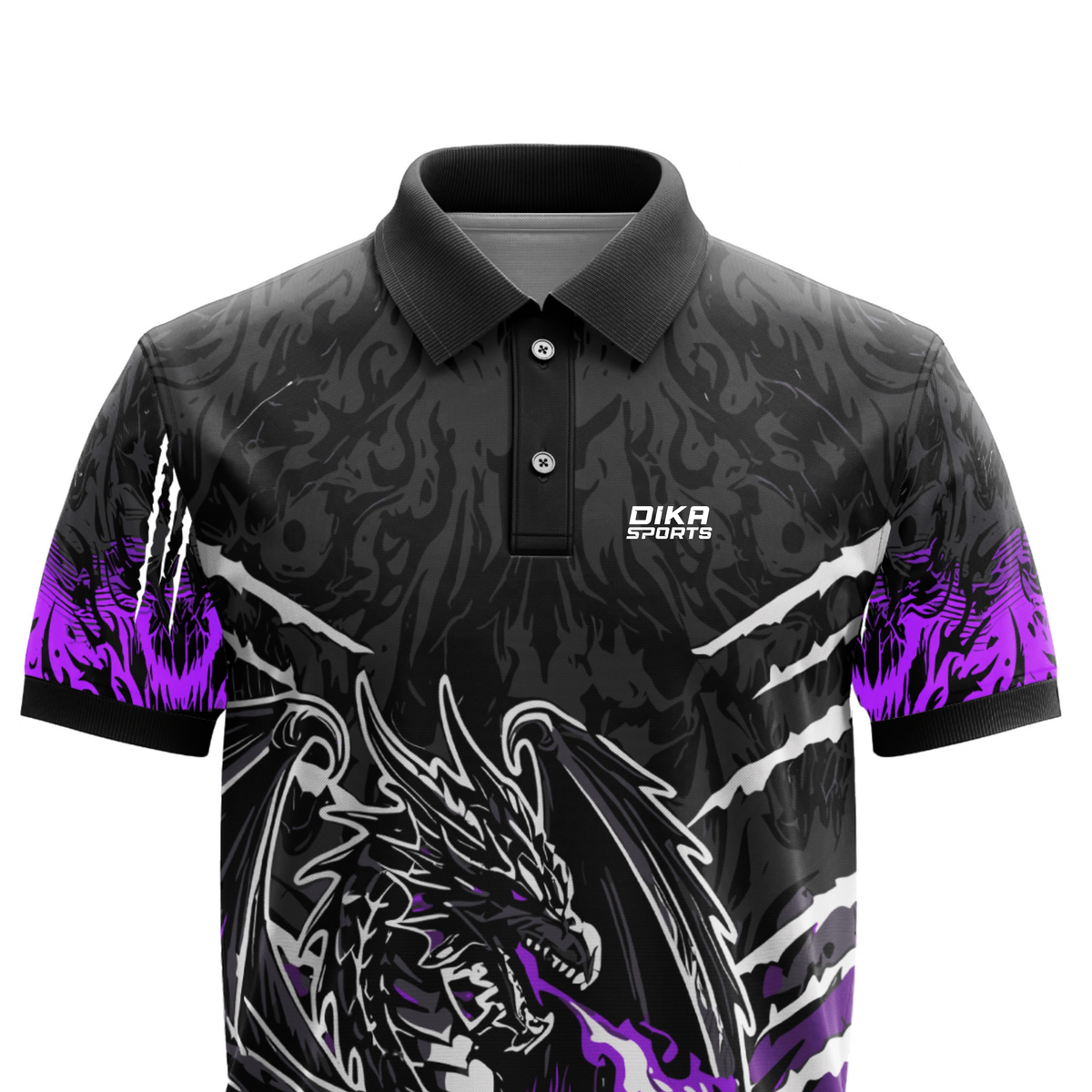 Dika Sports Custom Printed Cricket Jersey | Name Number Logo Personalization | Breathable Cricket Jersey for Men & Kids