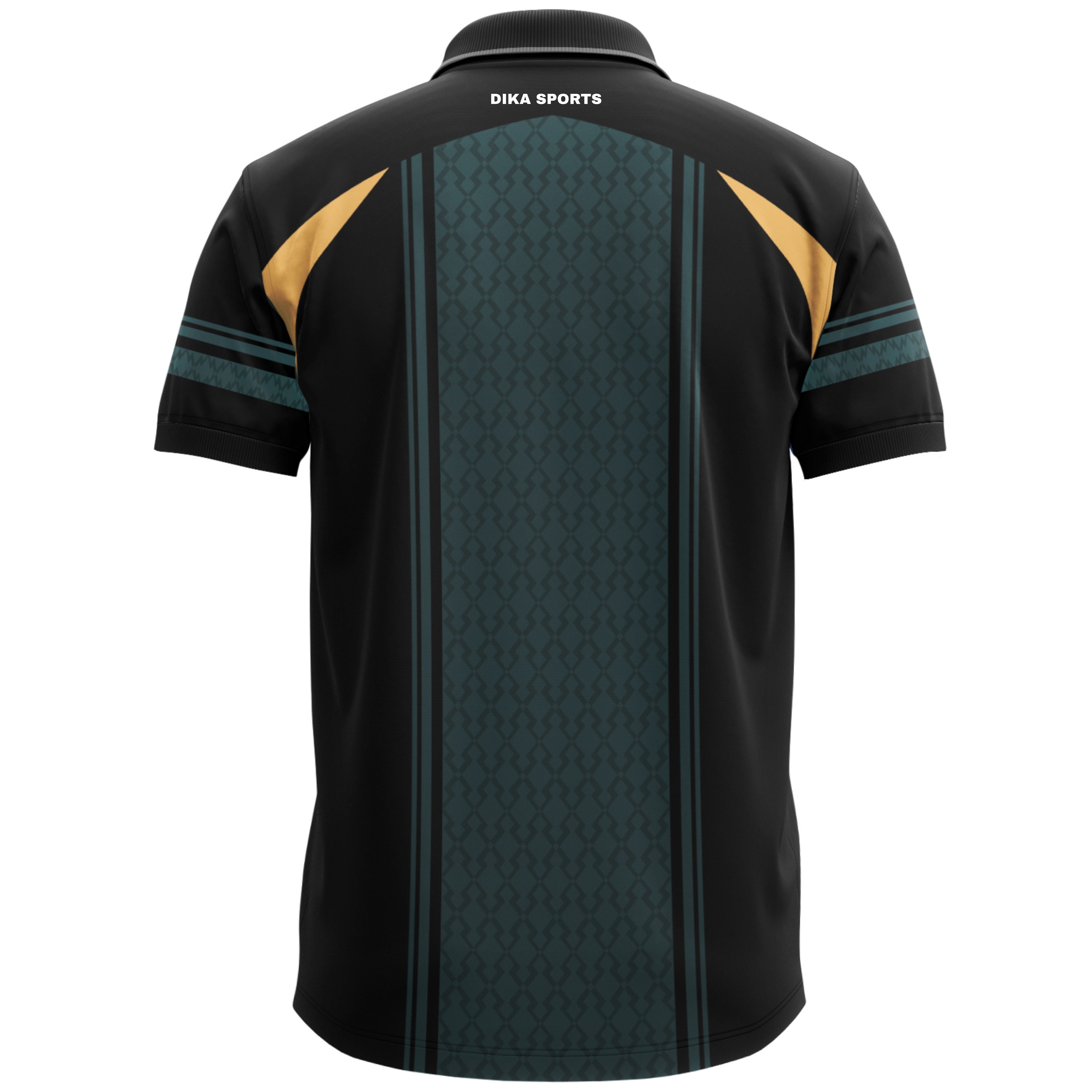 Dika Sports Polo Neck Sports T-Shirt | Athletic Jersey for Cricket Lovers
