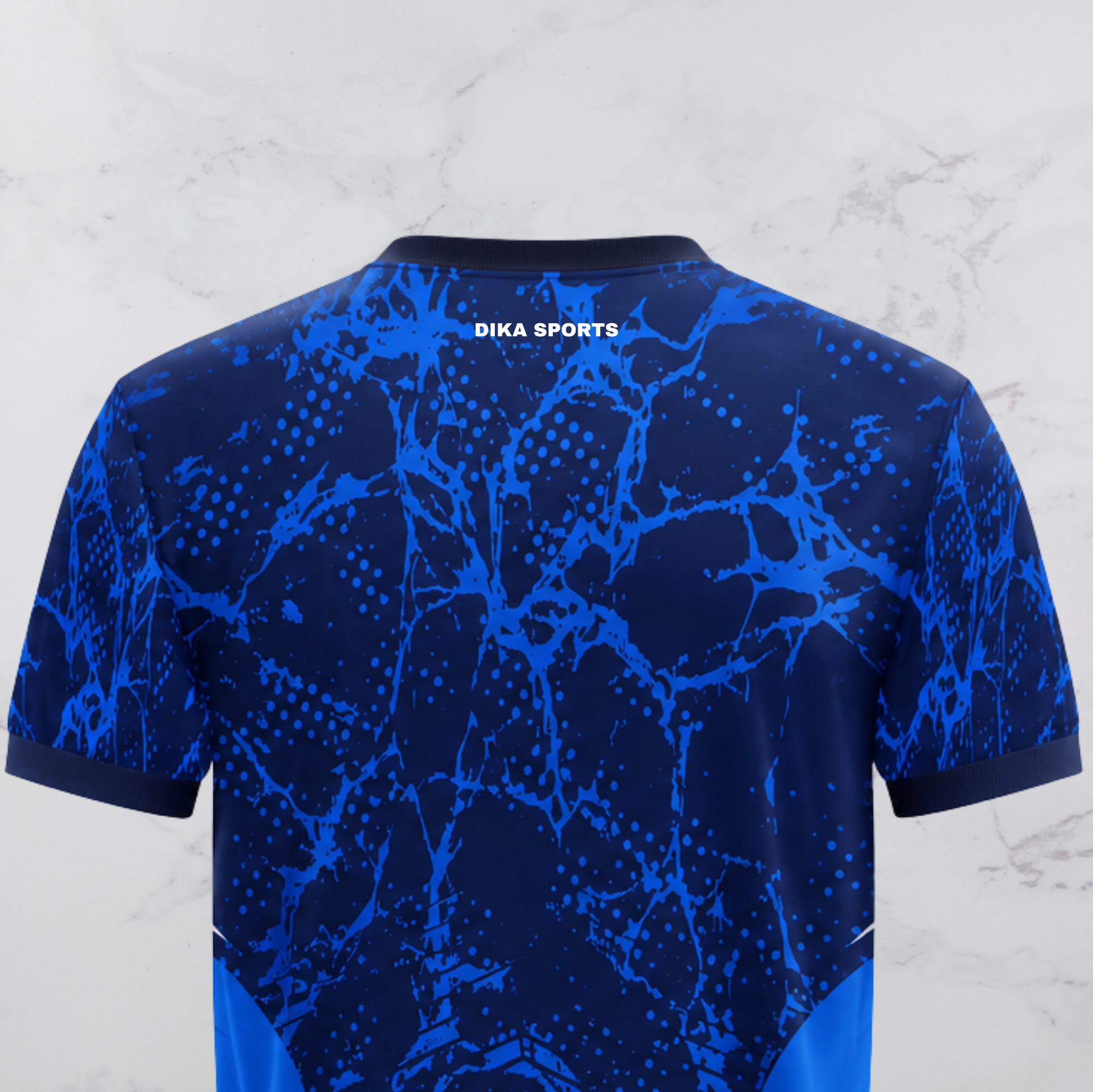 DIKA SPORTS Cricket Jersey for Men Round Neck Sports Shirts for Men | Team Cricket Jersey | Breathable Sports T-Shirt