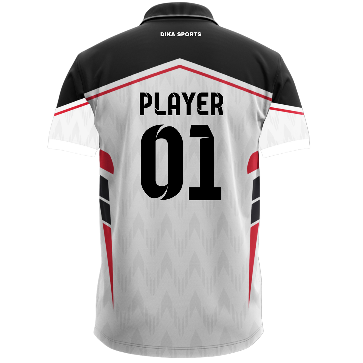 Dika Sports Cricket Jersey Replica Style | Custom Printed Cricket Jersey | Cricket T-Shirt Online | Lightweight Cricket T-Shirt