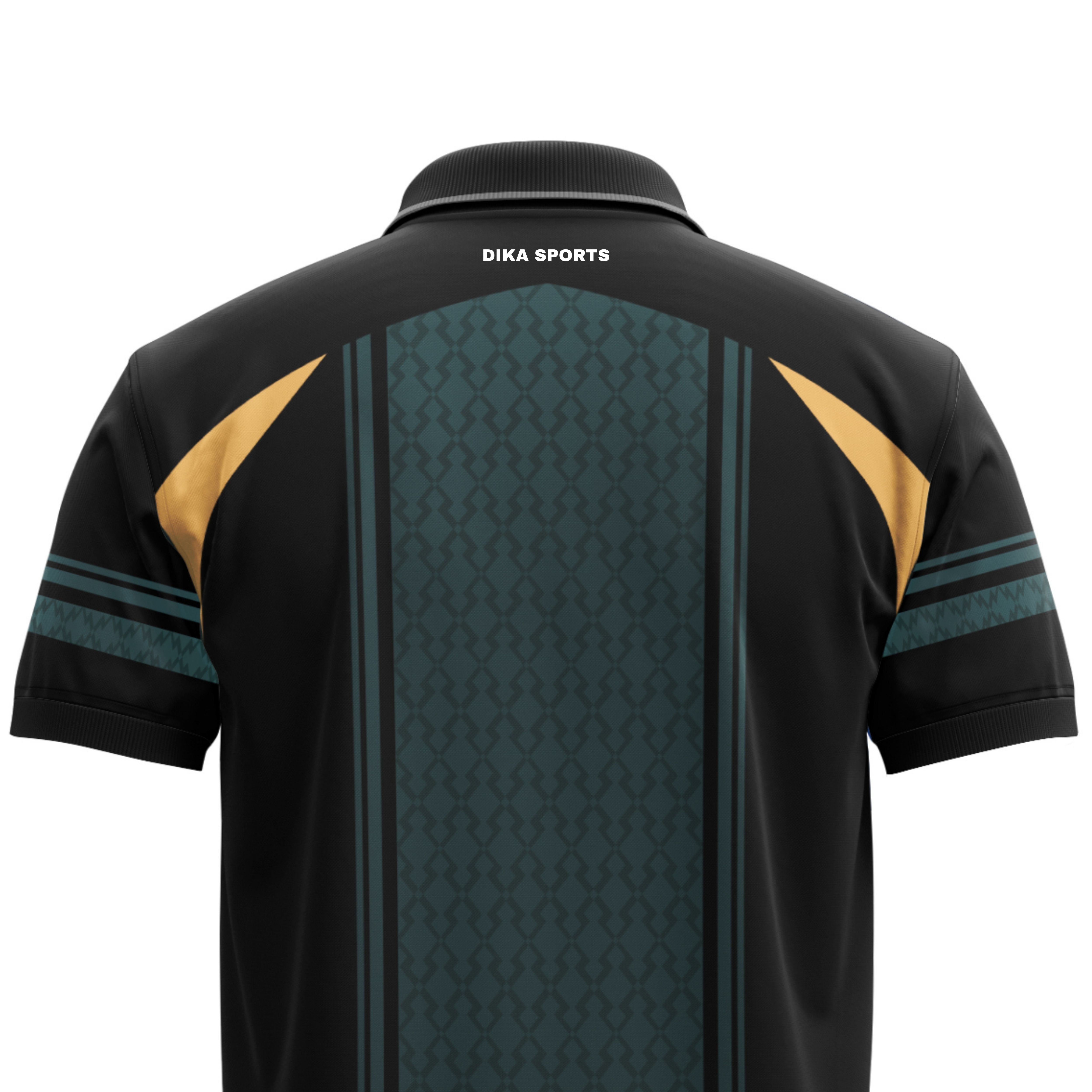 Dika Sports Polo Neck Sports T-Shirt | Athletic Jersey for Cricket Lovers