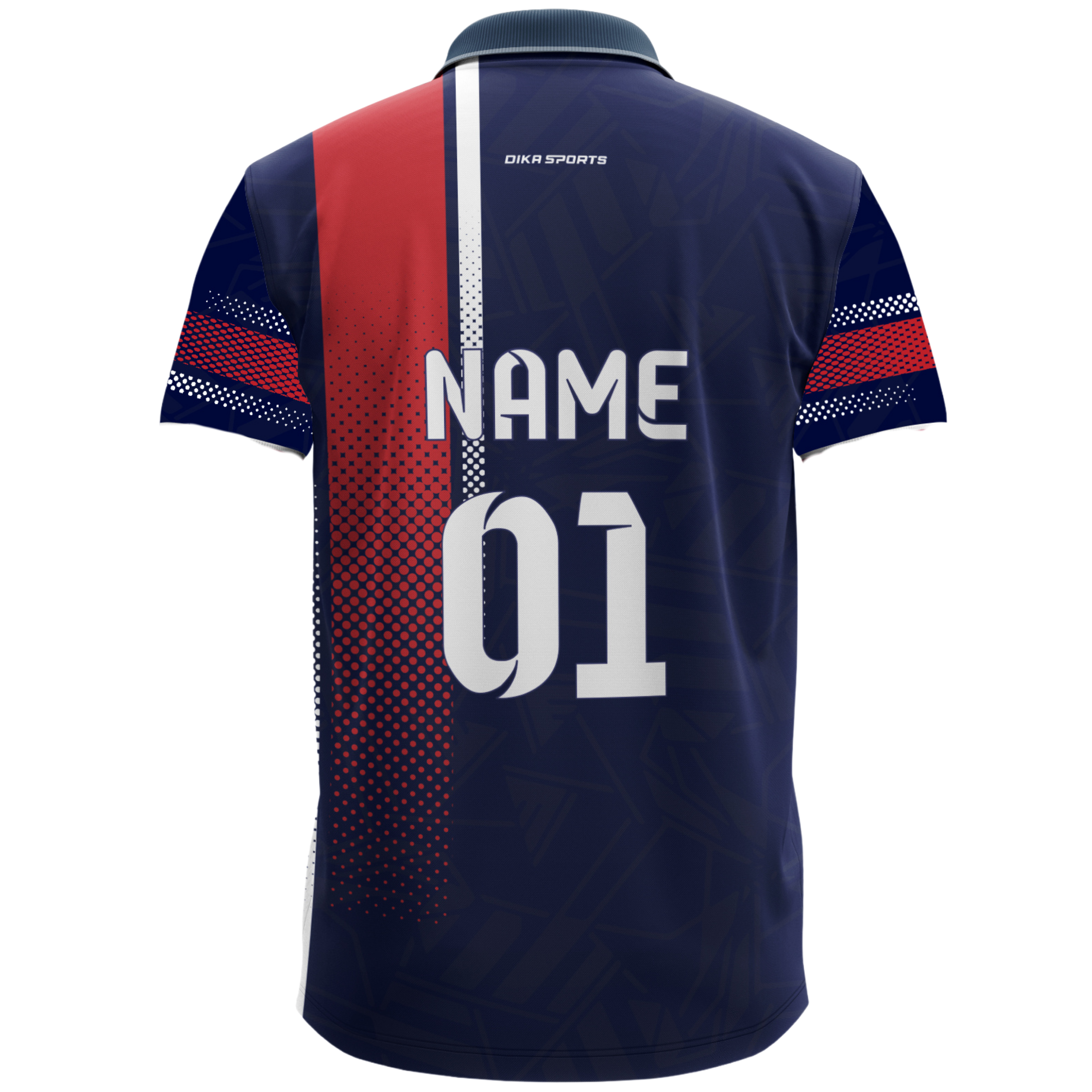 Dika Sports Custom replica jersey Cricket t-shirt set t shirt sports for men yonex t shirts badminton trackpant - Pack of 2