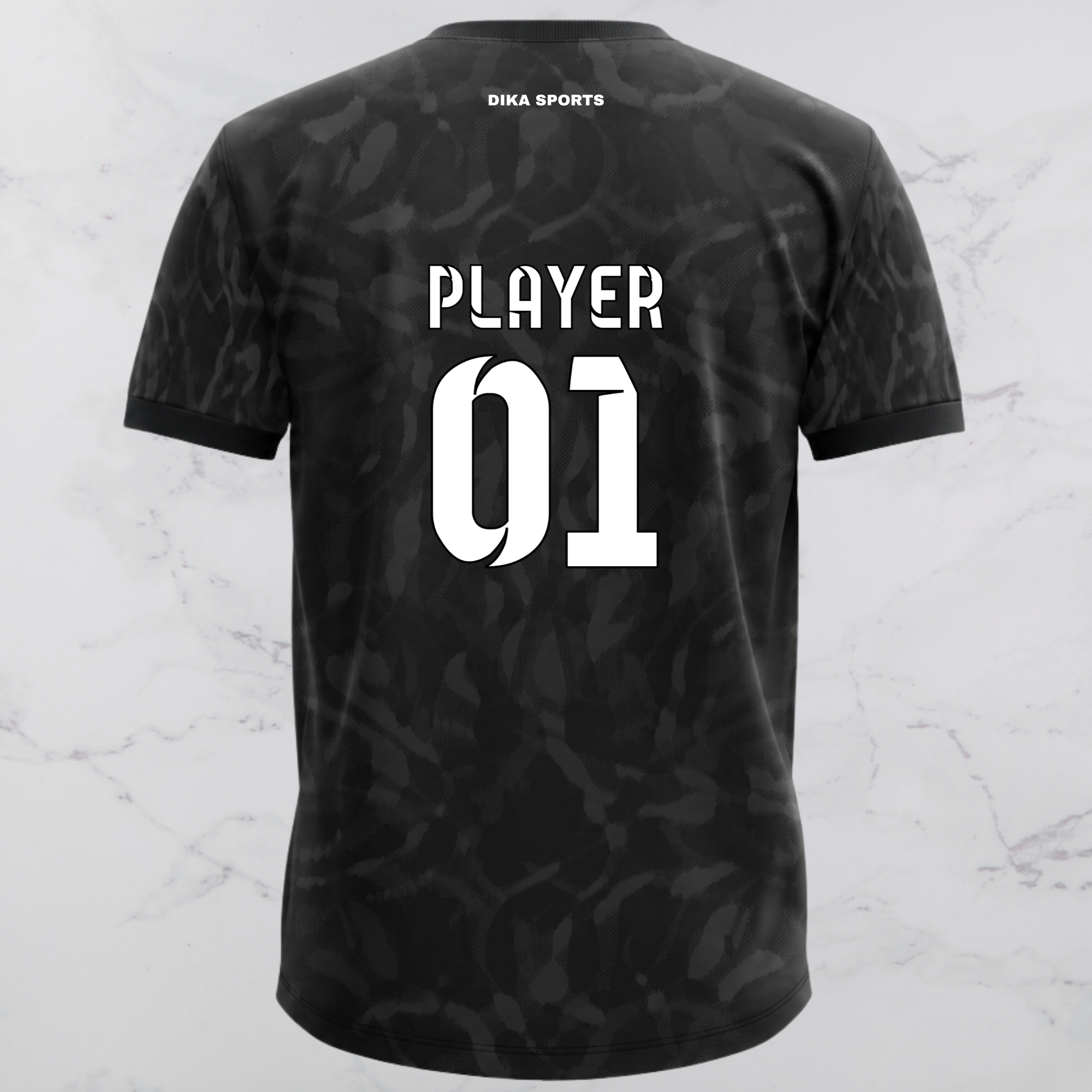 Dika Sports Customizable Cricket Jersey Online | Men's Round Neck Sports T-Shirt with Team Colors