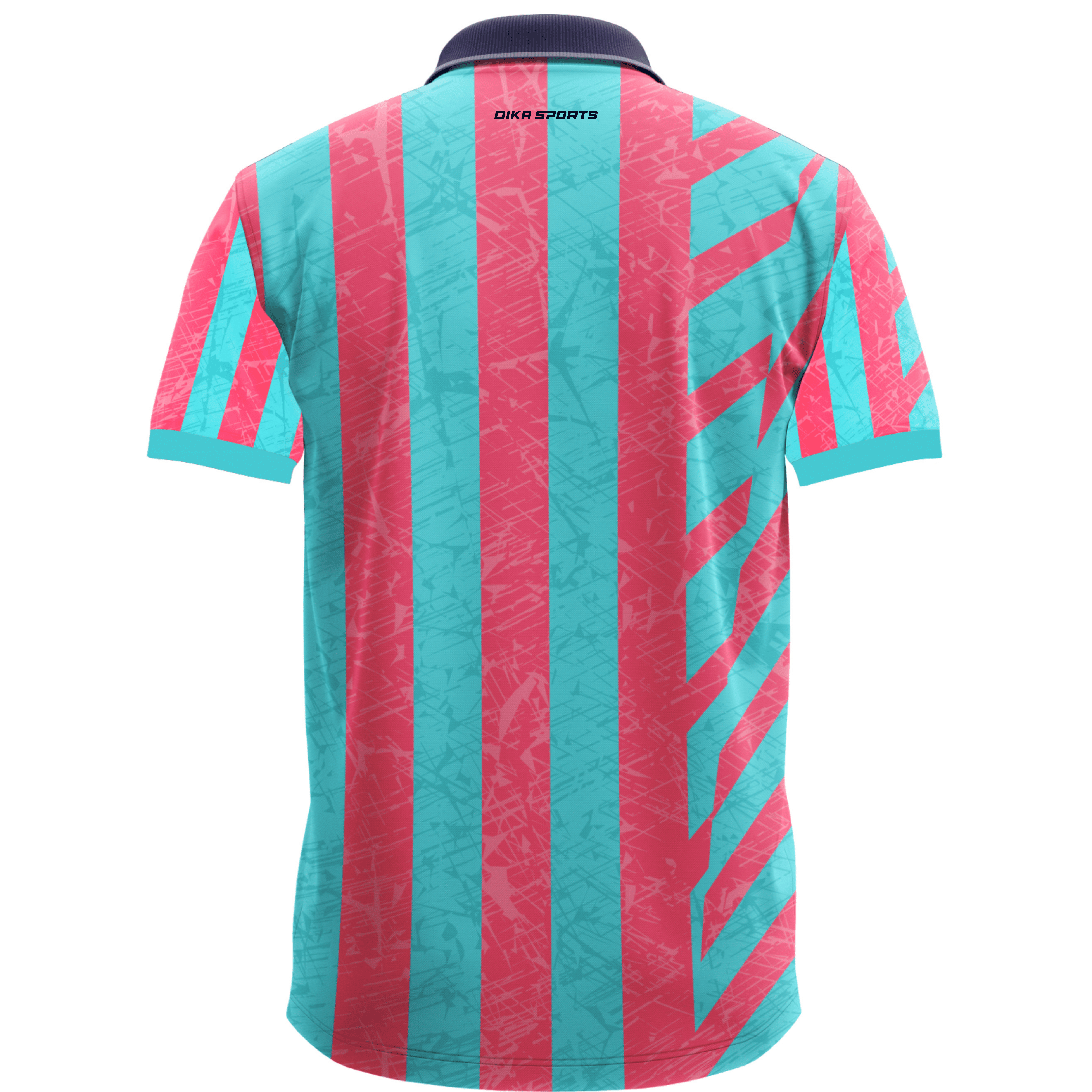 DIKA SPORTS Cricket Jersey for Men Breathable Quick Dry Sports Polo T-Shirt with Collar for Practice & Matches