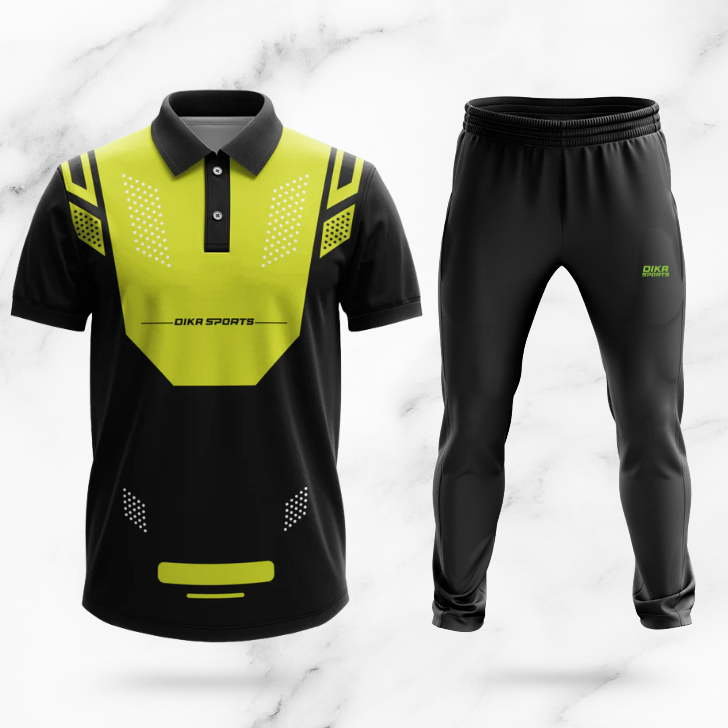 Combo Cricket jersey+track - Cricket t-shirt training - pack of 2