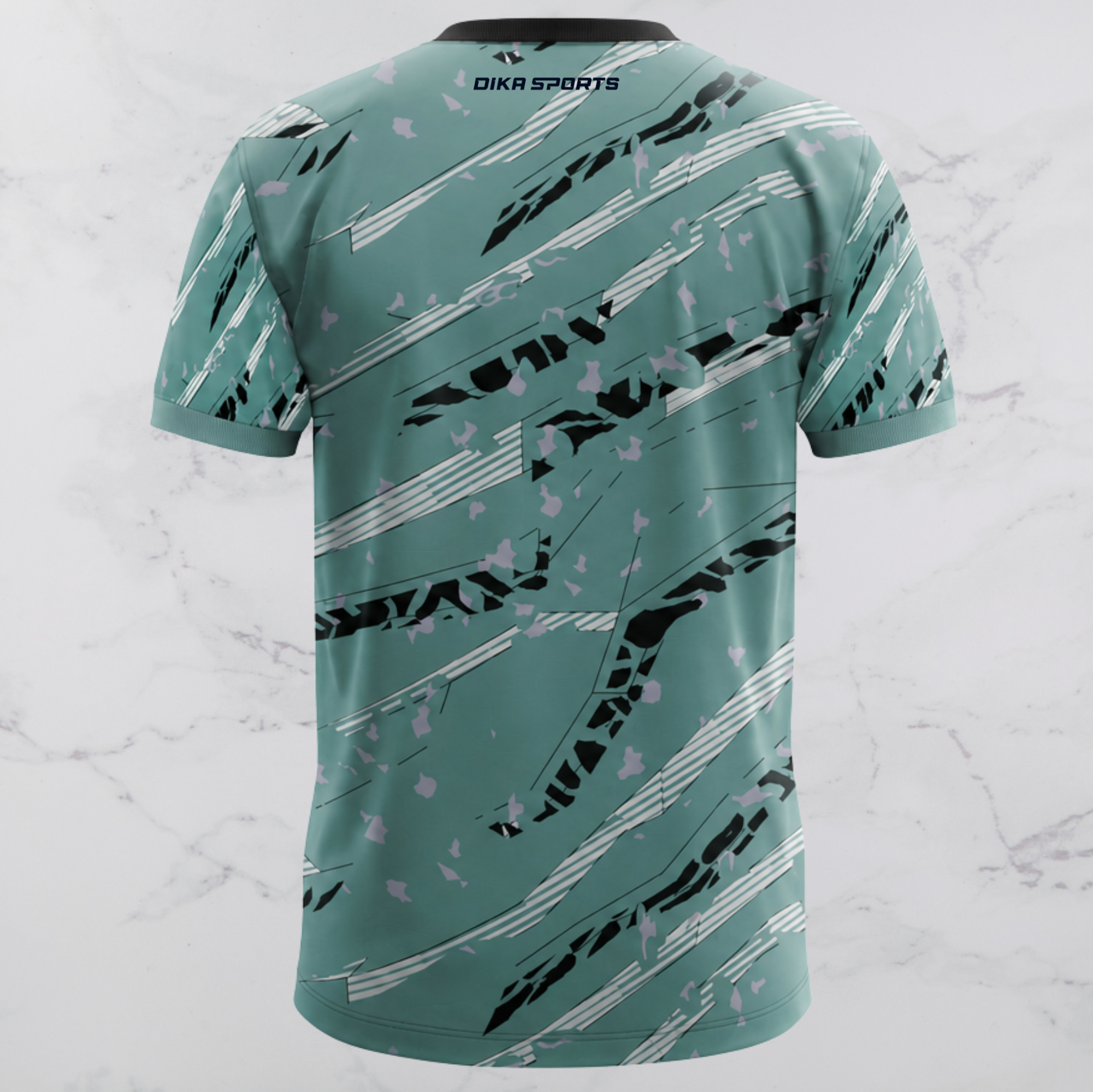 DIKA SPORTS Cricket T-Shirt Breathable Round Neck Cricket Jersey for Men | Team Cricket Jersey | Sports Wear for Men | Quick Dry Sports T-Shirt