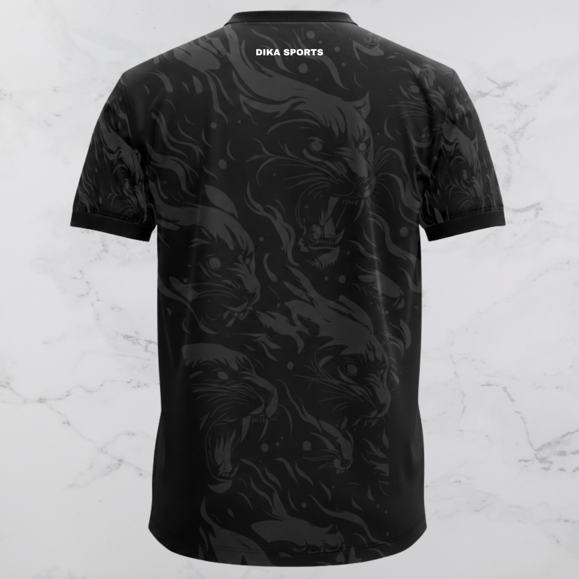 Dika Sports Breathable Round Neck Cricket T-Shirt Online | Stylish Short Sleeve Cricket T-Shirt for Adults
