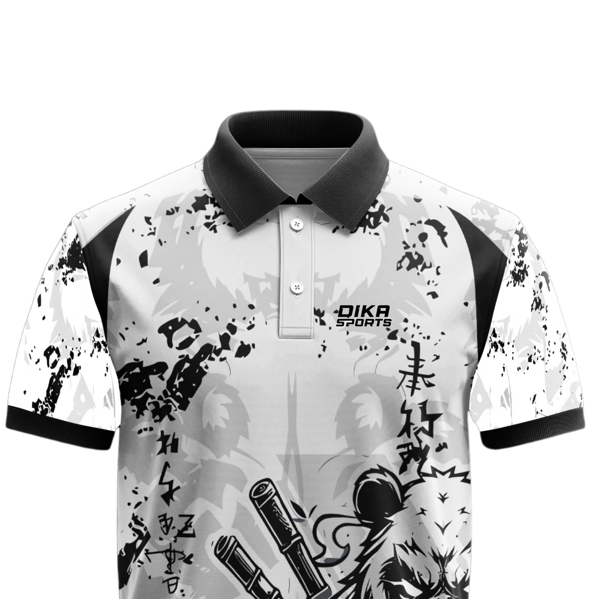 Dika Sports Custom Cricket Jersey with Name Number and Logo | Personalized Team Cricket Jersey for Men & Kids | Breathable Sportswear