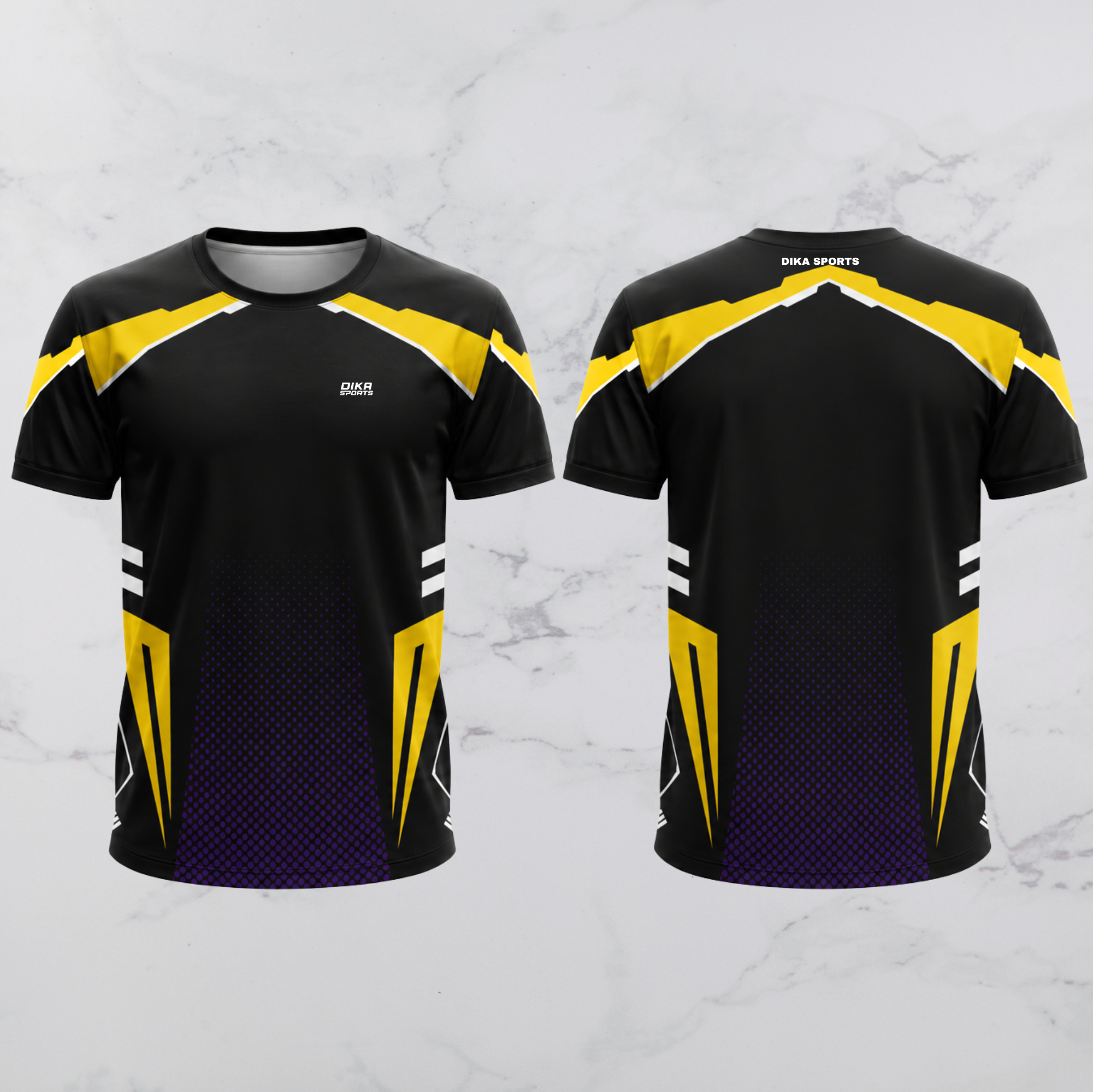 DIKA SPORTS Men's Cricket Jersey | Round Neck Sports T Shirt | Sport Jersey for Men | Sports Shirts for Men | Cricket Wear