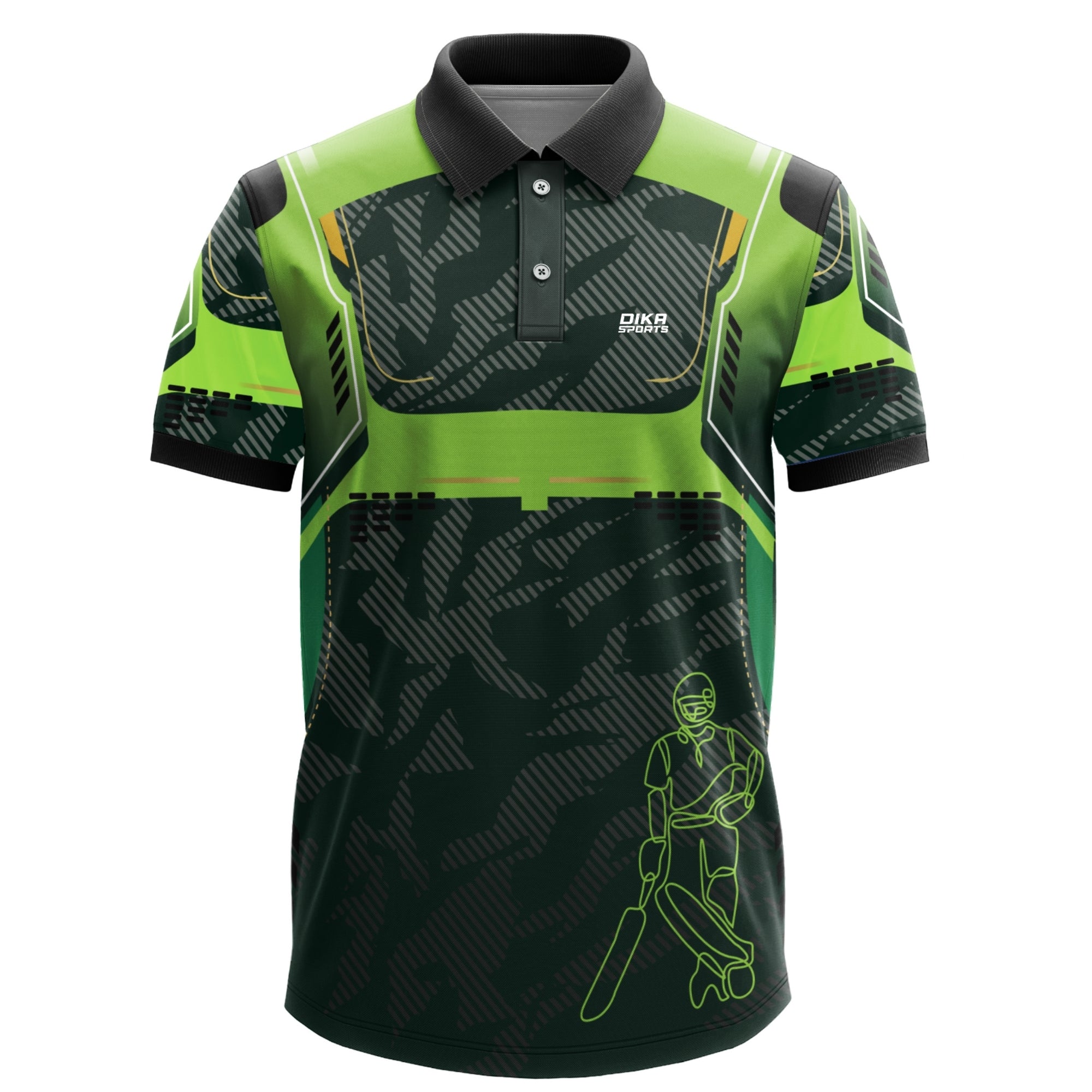 Dika Sports Custom Soccer Jersey Style Cricket Jersey for Fans