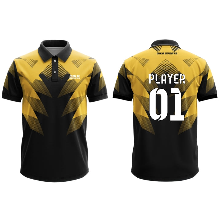 DIKA SPORTS Personalized Jersey  Cricket Jersey with Custom Name & Team Logo
