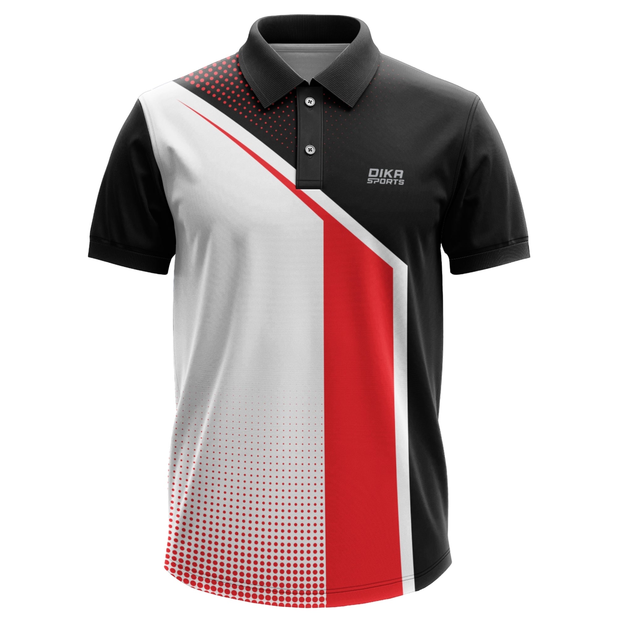 Dika Sports Cricket jersey with collar Cricket t-shirt online sport t shirts for men