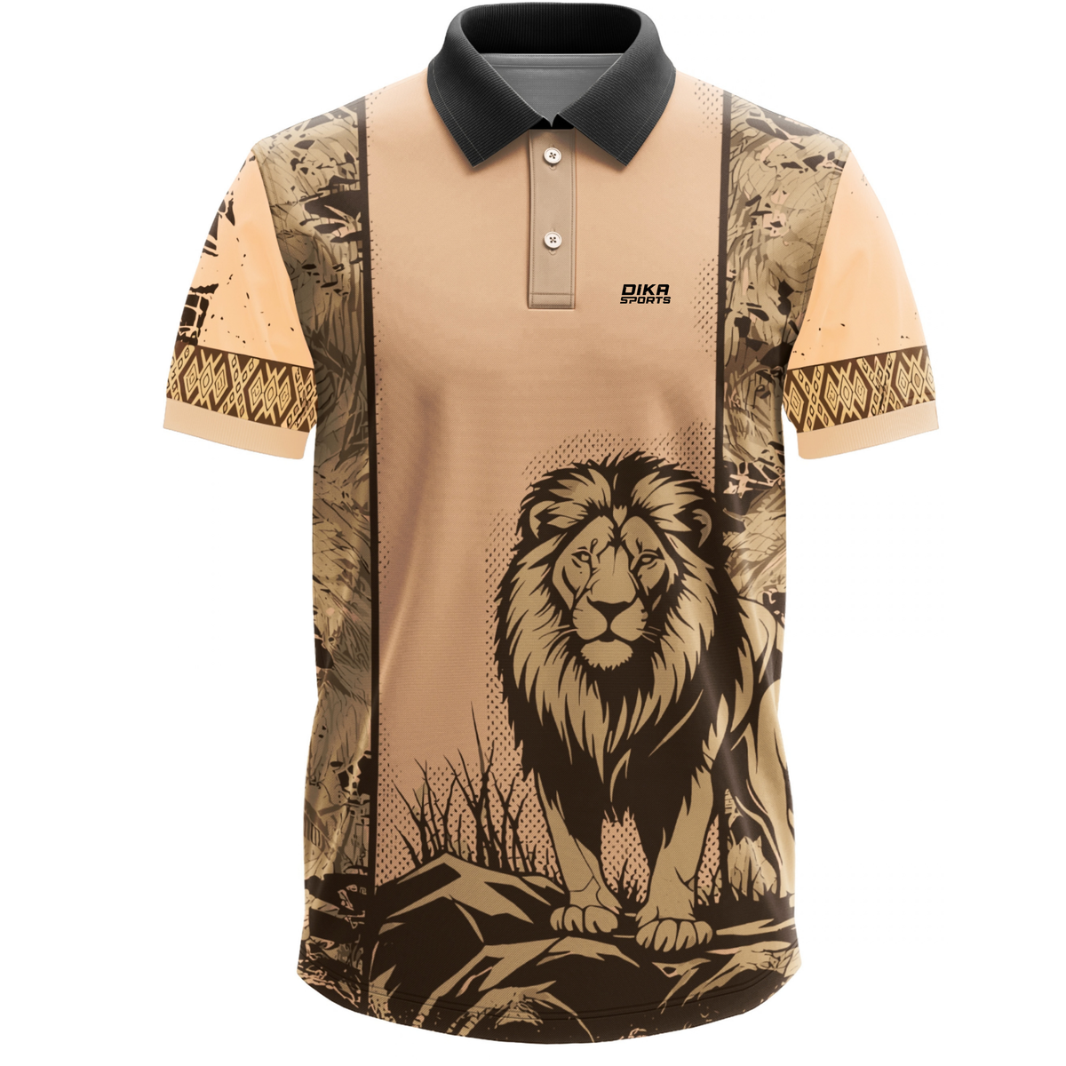 Dika Sports Men's Cricket Jersey with Name Number | Custom Team Cricket Jersey | Personalized Breathable Sportswear