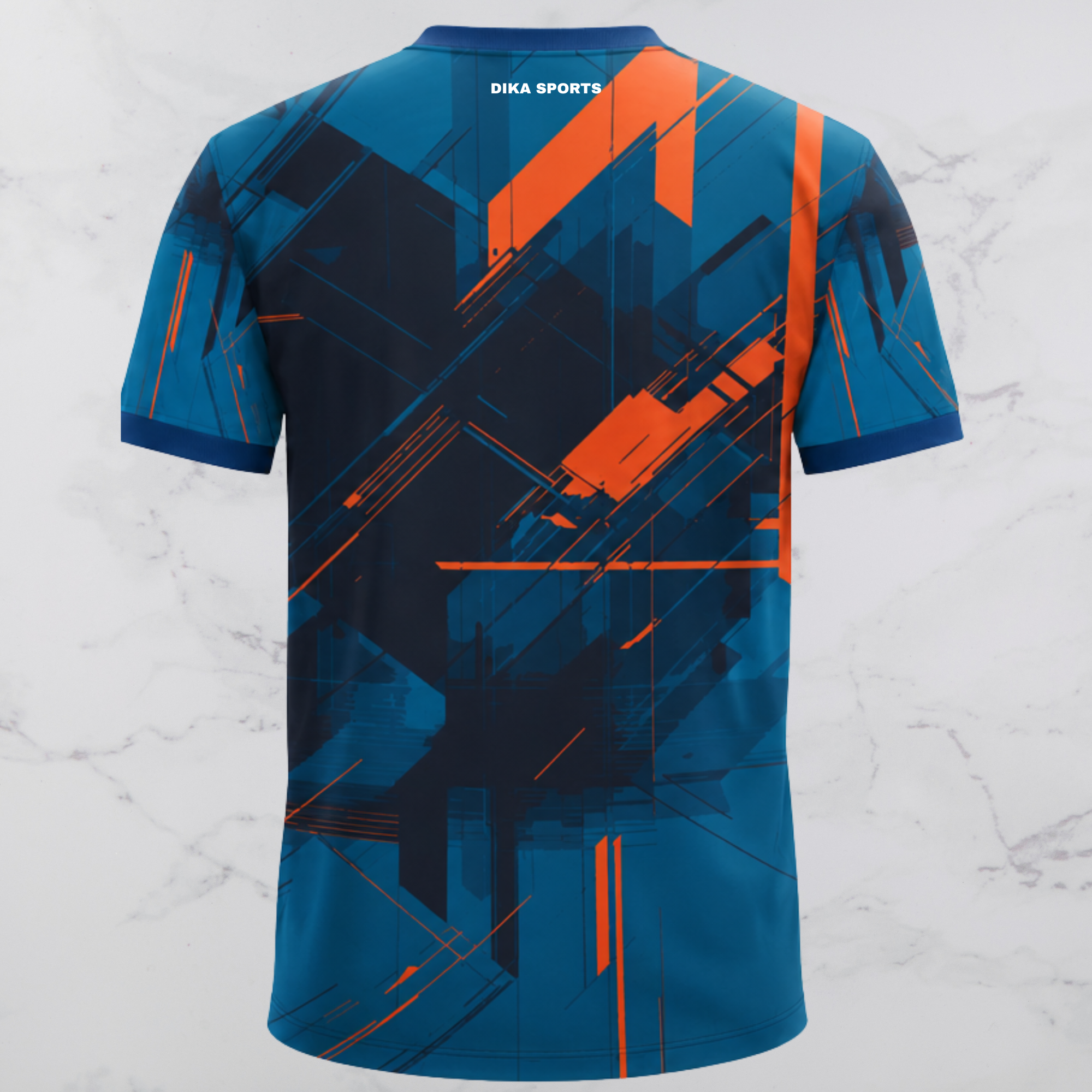 Dika Sports Comfortable Round Neck Cricket T-Shirt | Stylish Breathable Cricket Jersey for Adults