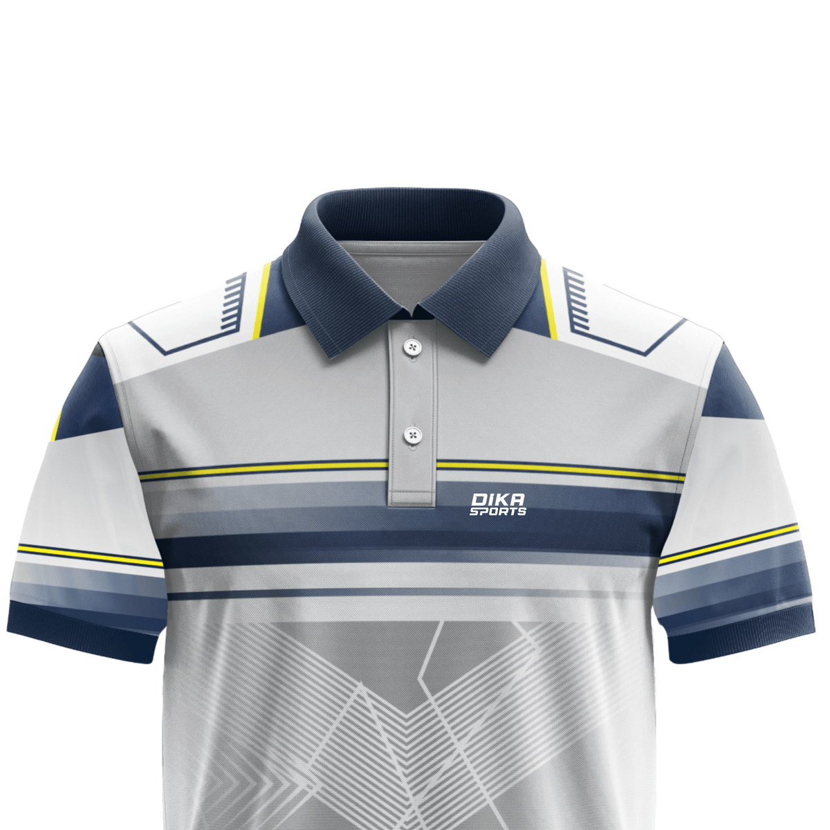 Stylish Cricket Polo Jersey for Men with Collar and Custom Team Printing
