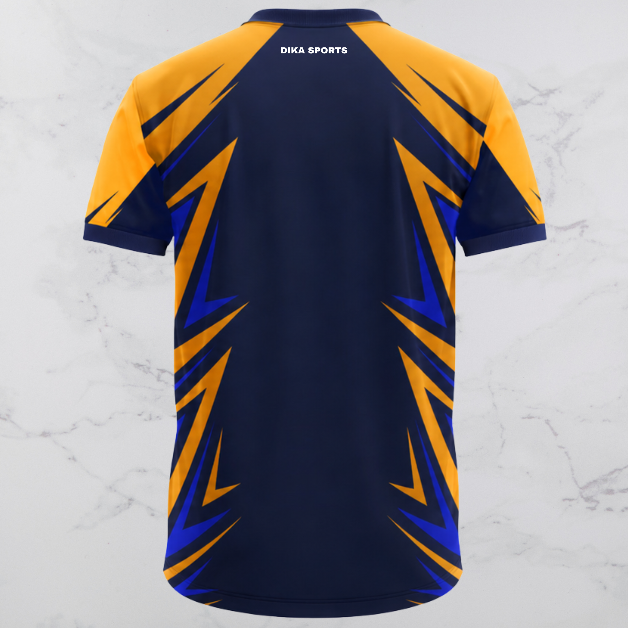 DIKA SPORTS Men's Sports T-Shirt Round Neck Cricket Jersey Breathable | Sports Wear for Men | Cricket Jersey | Sport Jersey