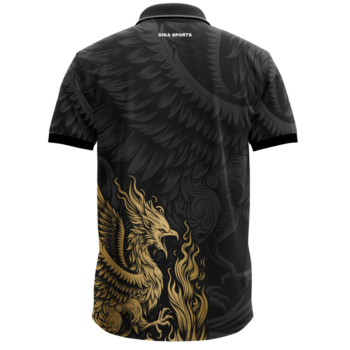 Dika Sports Cricket T-Shirt for Practice | Cricket Jersey for Men | Breathable Team Jersey | Quick Dry Moisture Wicking Sports T-Shirt