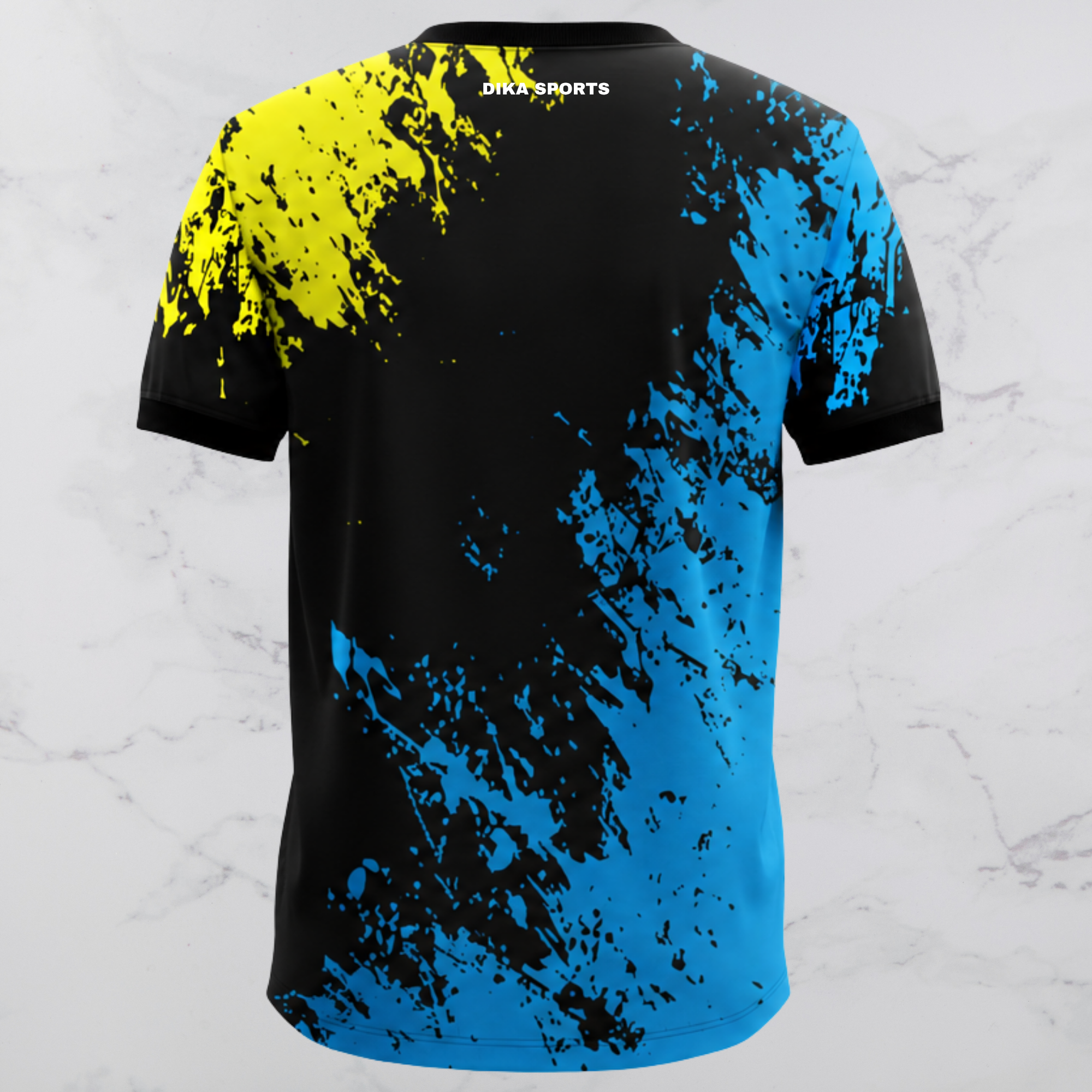 Dika Sports Quick Dry Cricket T-Shirt Round Neck Breathable Sports Jersey for Adults