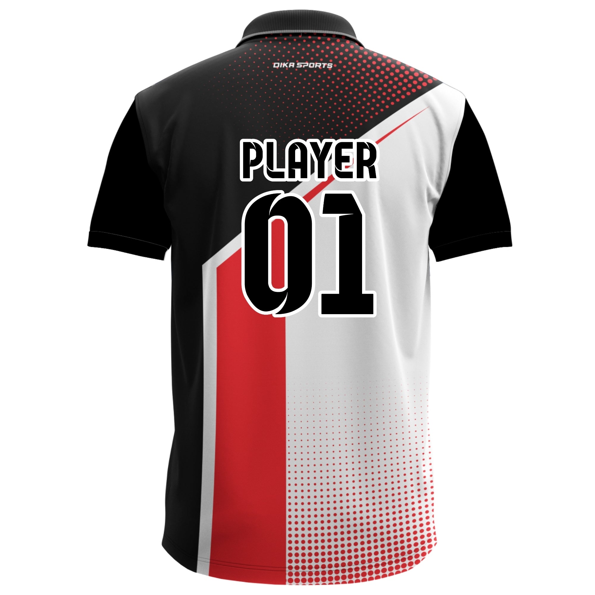Dika Sports jersey for men Men's cricket t-shirt indian jersey