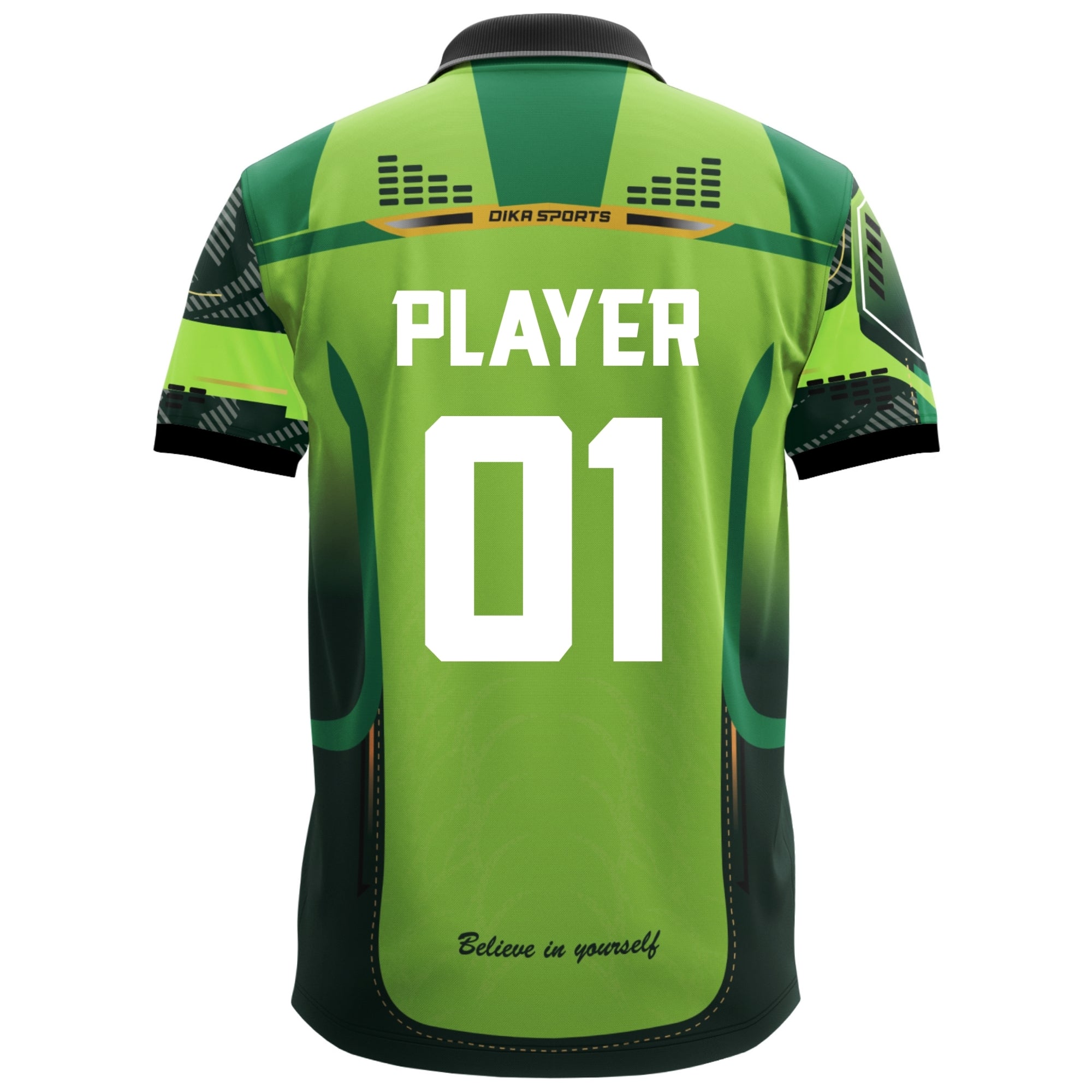 Dika Sports Custom Jersey for Kids  Personalized Cricket Jersey for Kids
