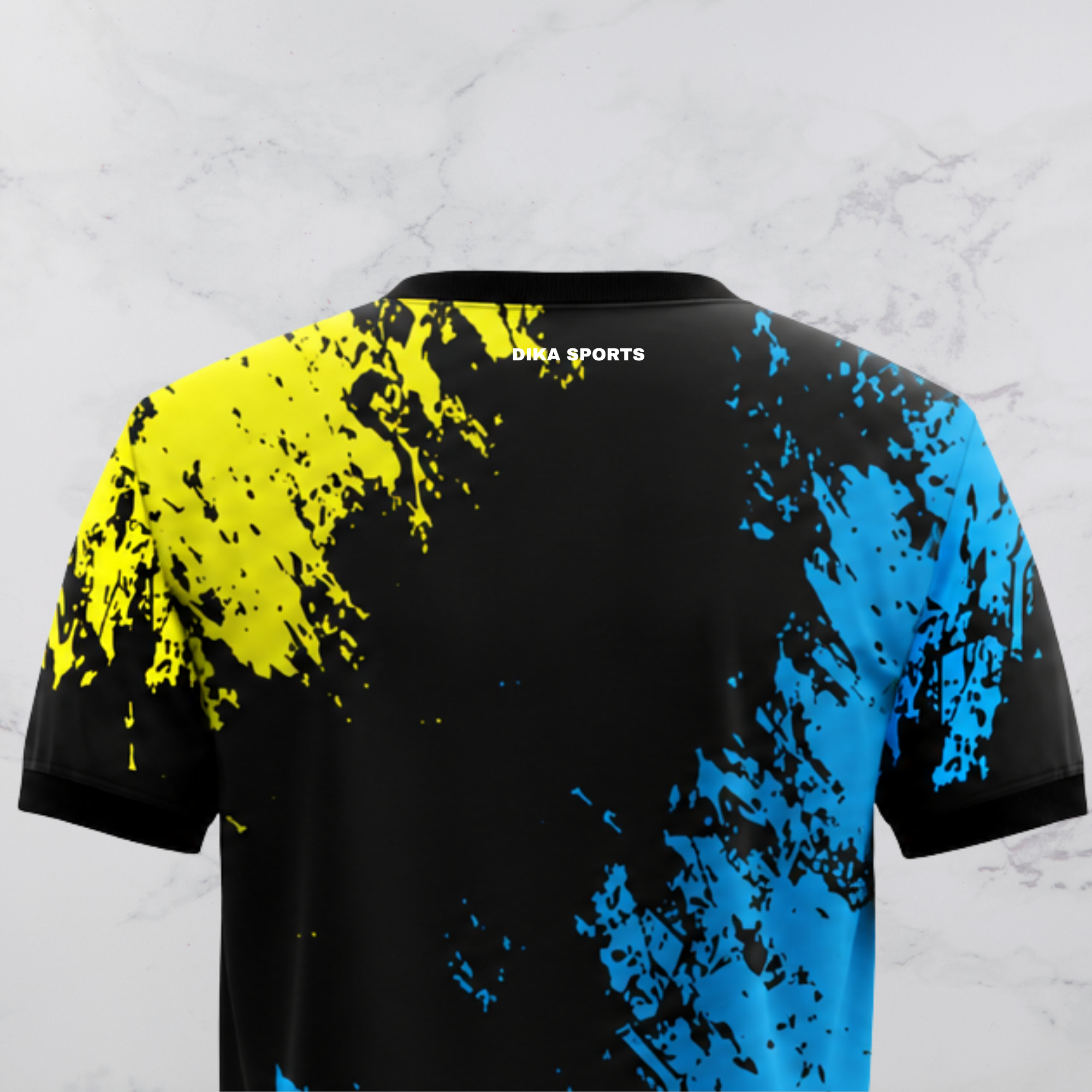 Dika Sports Quick Dry Cricket T-Shirt Round Neck Breathable Sports Jersey for Adults