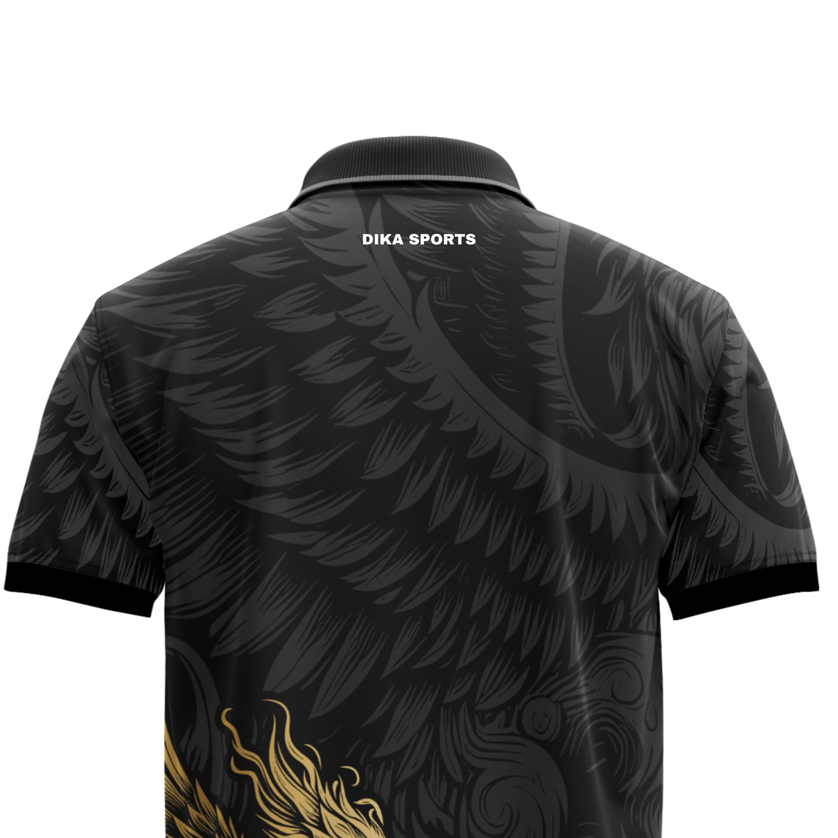 Dika Sports Cricket T-Shirt for Practice | Cricket Jersey for Men | Breathable Team Jersey | Quick Dry Moisture Wicking Sports T-Shirt