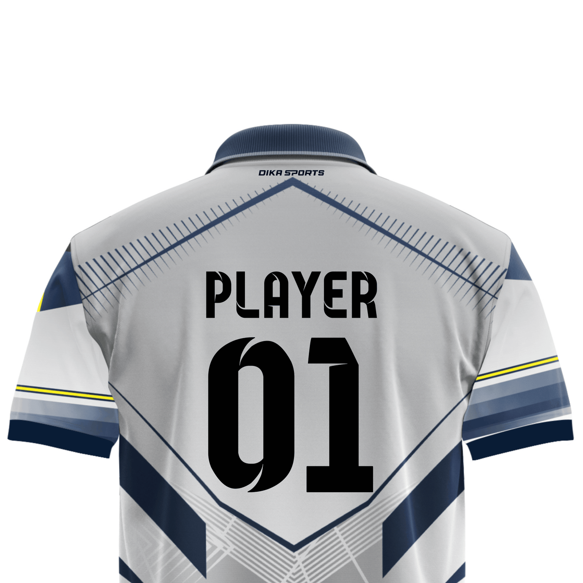 Stylish Cricket Polo Jersey for Men with Collar and Custom Team Printing