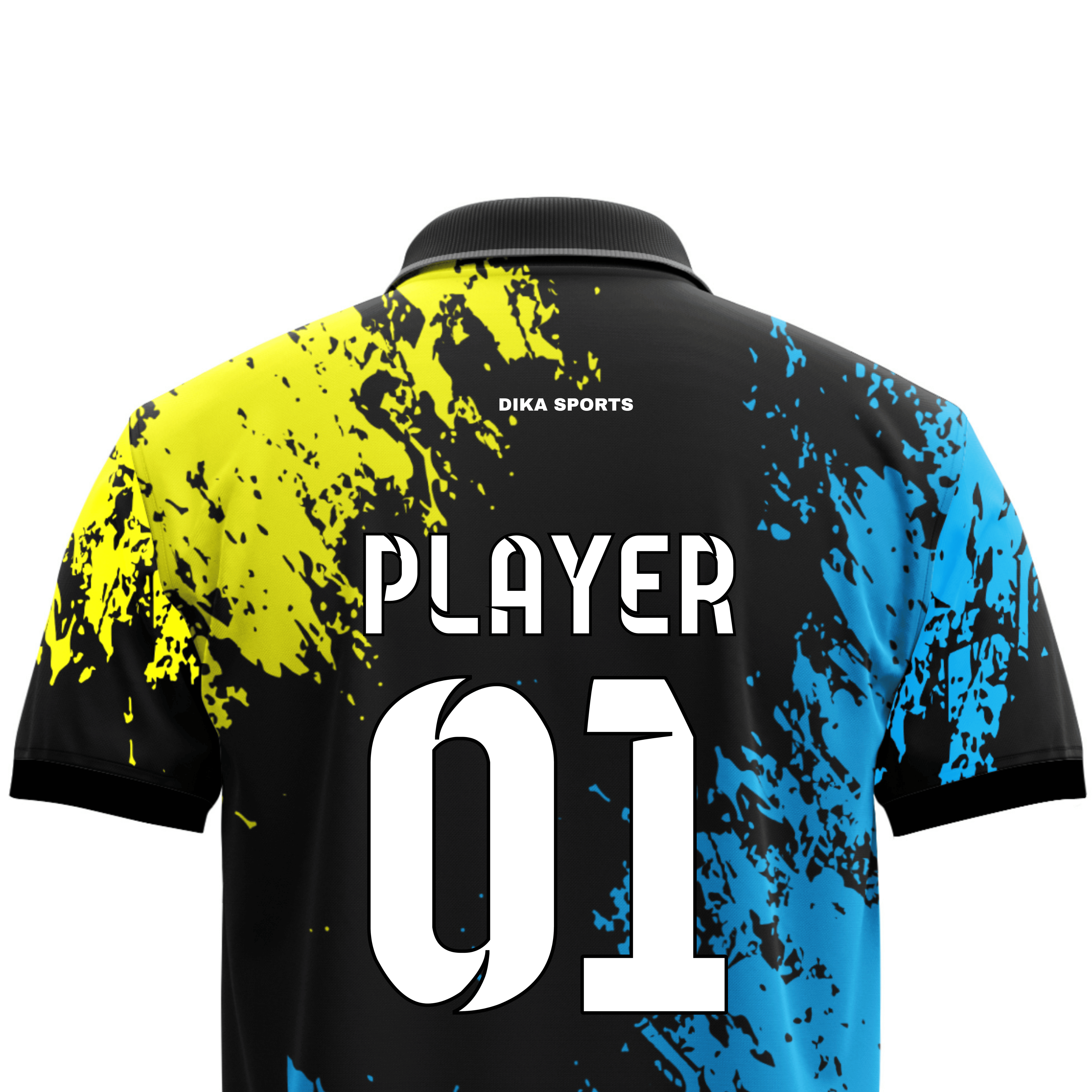 Dika Sports Cricket Jersey with Collar | Customized Cricket Jersey Online for Men & Women