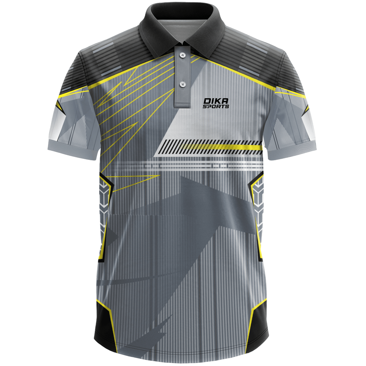 DIKA SPORTS Cricket Training Stylish Jersey with Collar Neck – Comfortable Sportswear for Men and Young Players