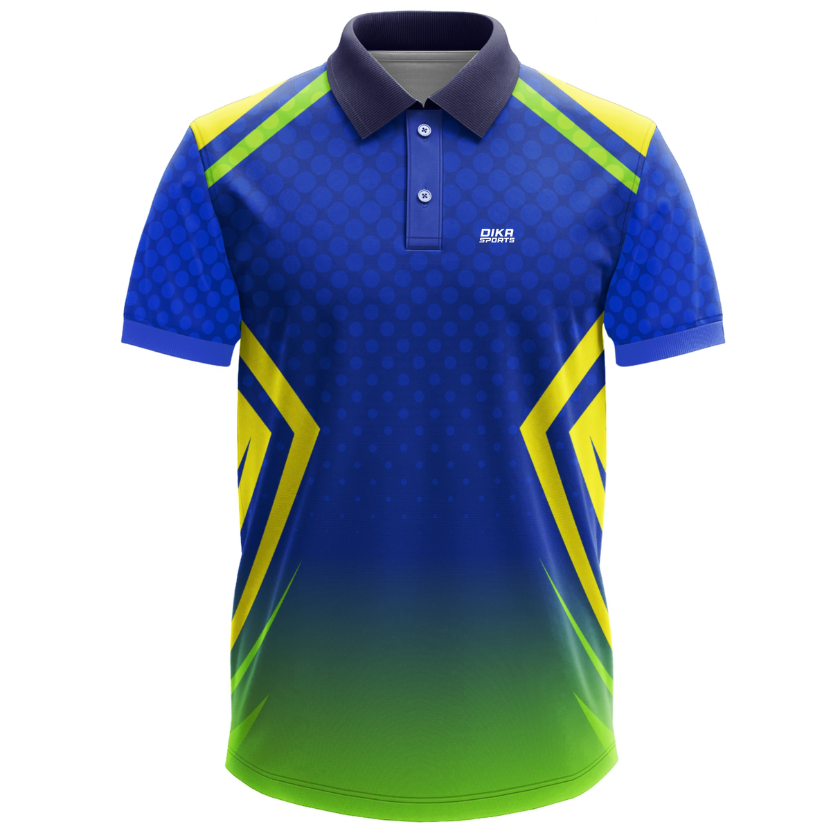 Dika Sports Cricket T Shirt | Printed Cricket Jersey Online | Men's Sports T-Shirt | Quick Dry & Breathable Fabric