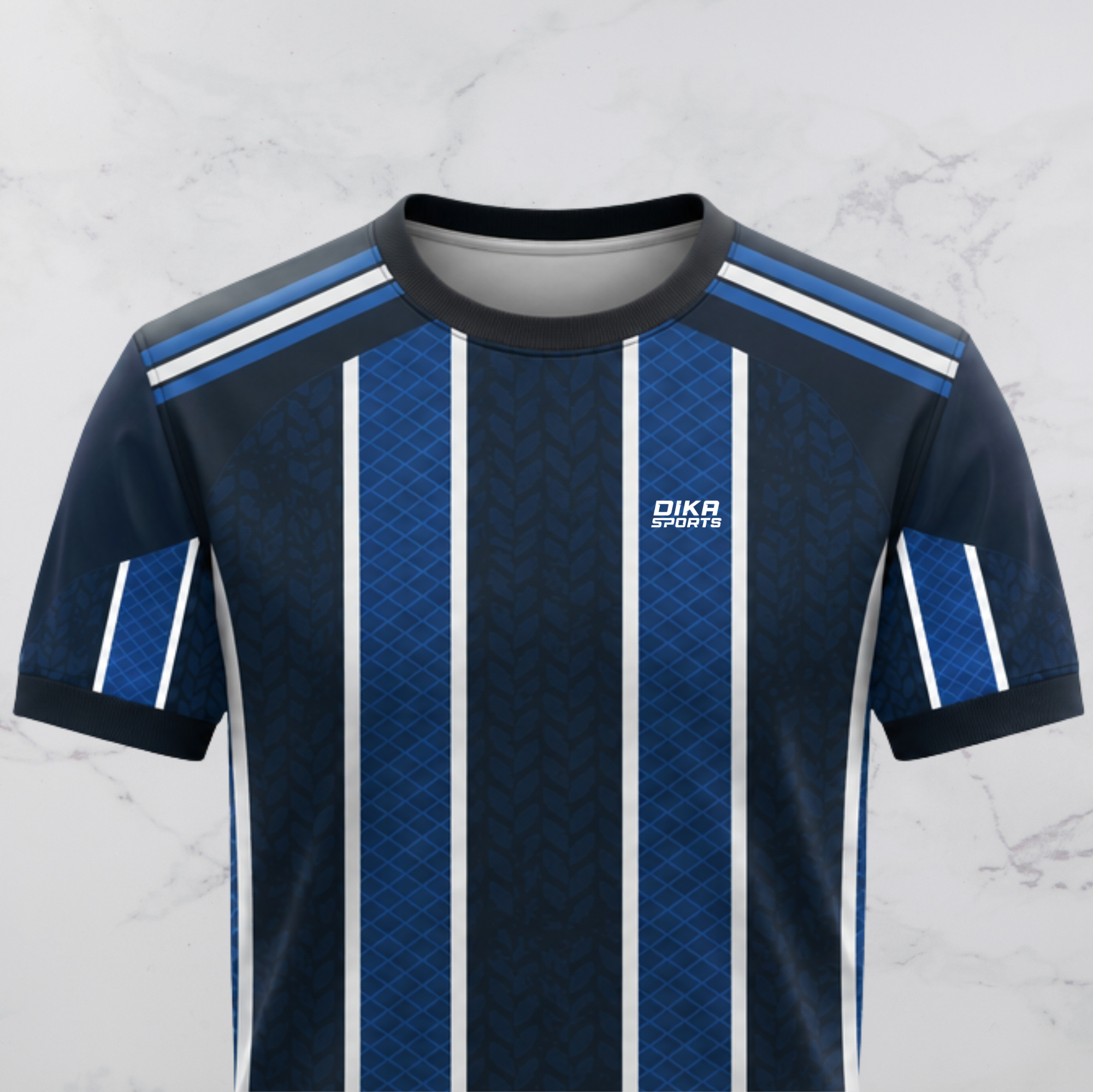 DIKA SPORTS Round Neck Sports Jersey for Men Cricket T-Shirt Breathable | Team Cricket Jersey | Cricket Dress | Sports Wear