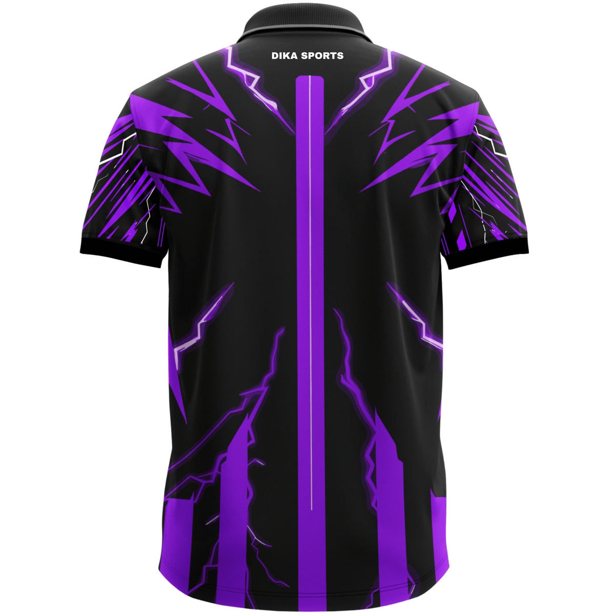 DIKA SPORTS Ready-to-Wear Cricket Jersey for Men – Breathable No-Name Sportswear with Attaractive Print for Cricket Players