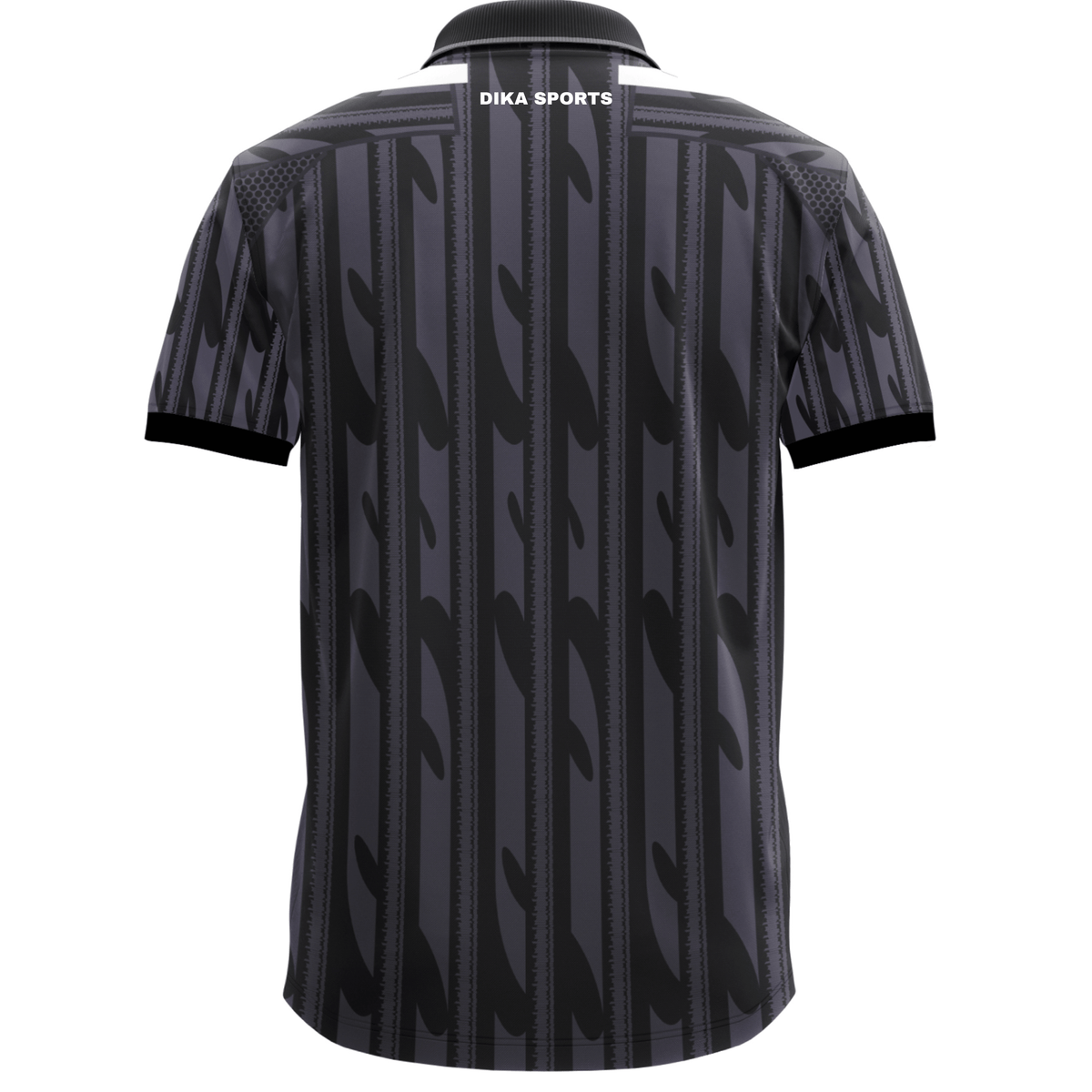 Men's Quick Dry Cricket Polo Vibrant Jersey – Moisture Wicking Collar Neck Activewear by DIKA SPORTS