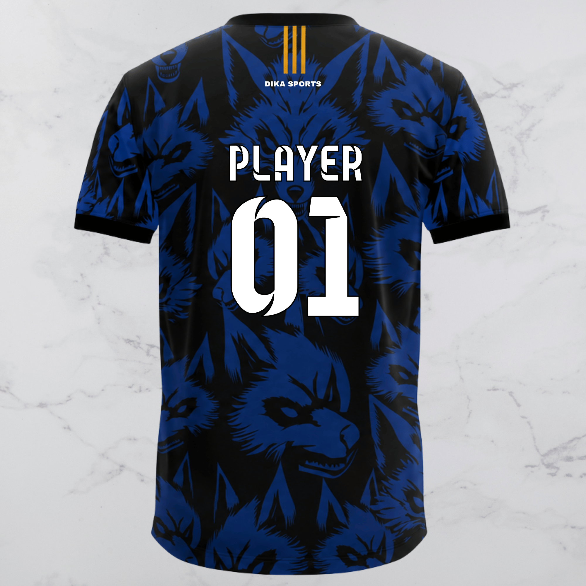 Dika Sports Cricket Jersey Premium Quality | Personalized Custom Cricket Jersey with Team Logo
