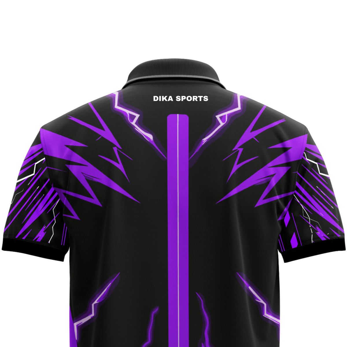 DIKA SPORTS Ready-to-Wear Cricket Jersey for Men – Breathable No-Name Sportswear with Attaractive Print for Cricket Players