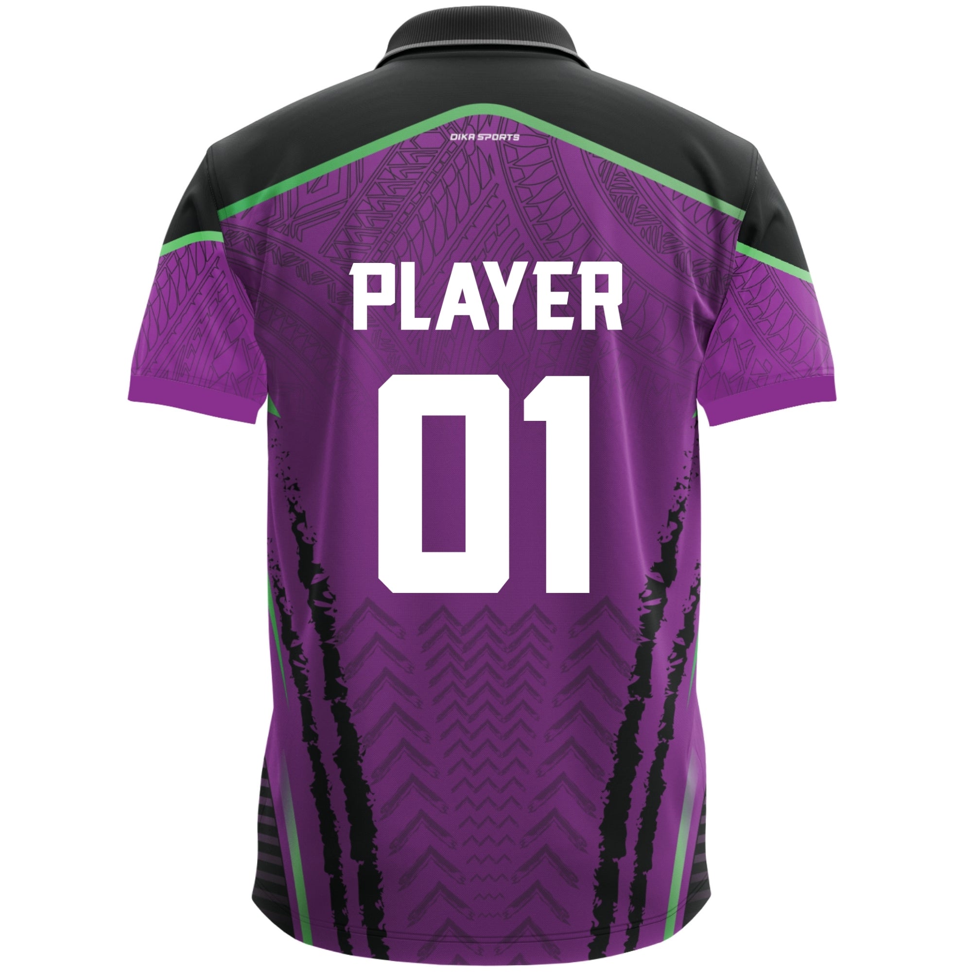 DIKA SPORTS Custom Cricket Jersey with Name & Number Personalized Sportswear for Men, Kids & Teams