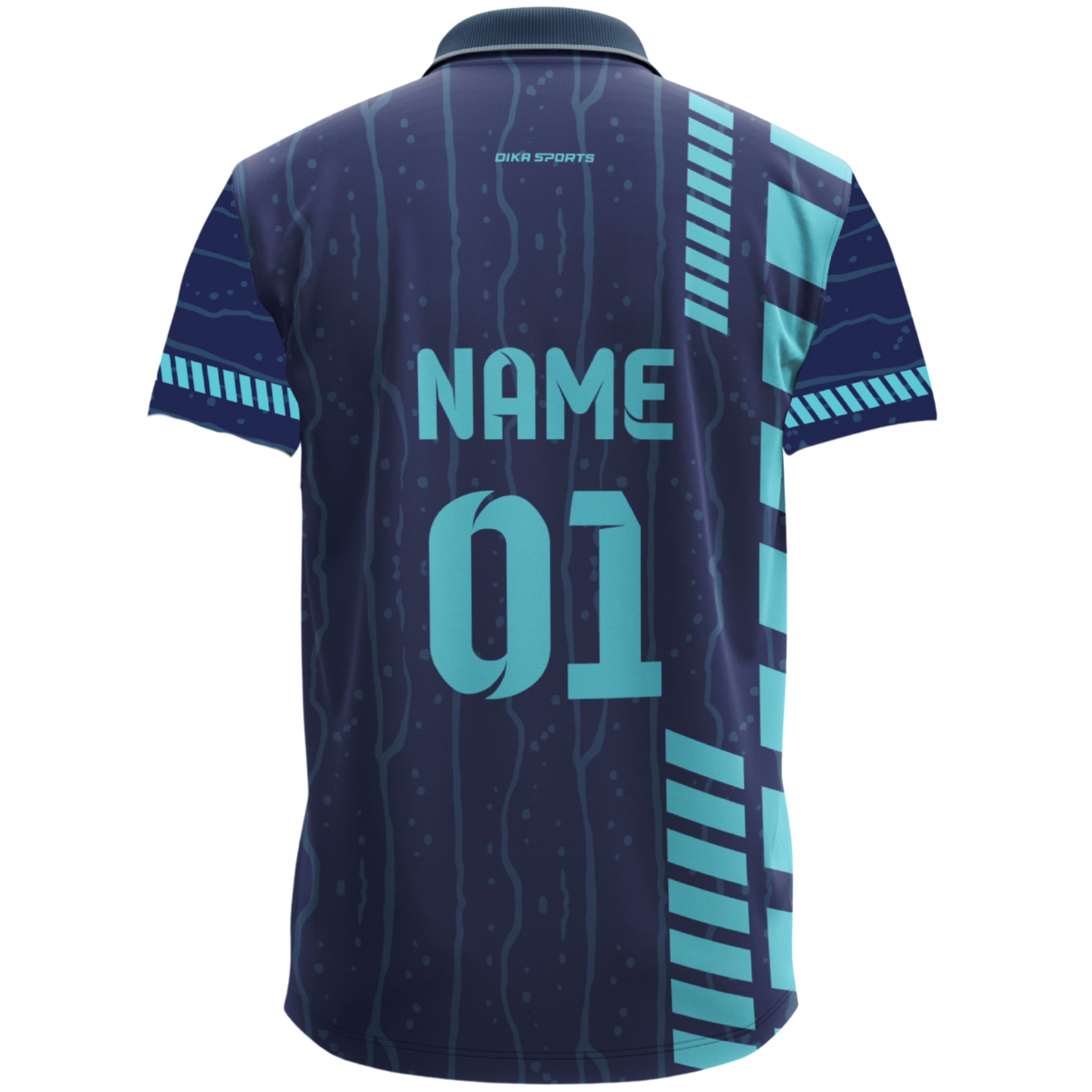 Dika Sports Custom sports jersey Cricket t-shirt for fans polo tshirts shirts for menpolo t shirts for men full sleeves stylish trackpant - Pack of 2