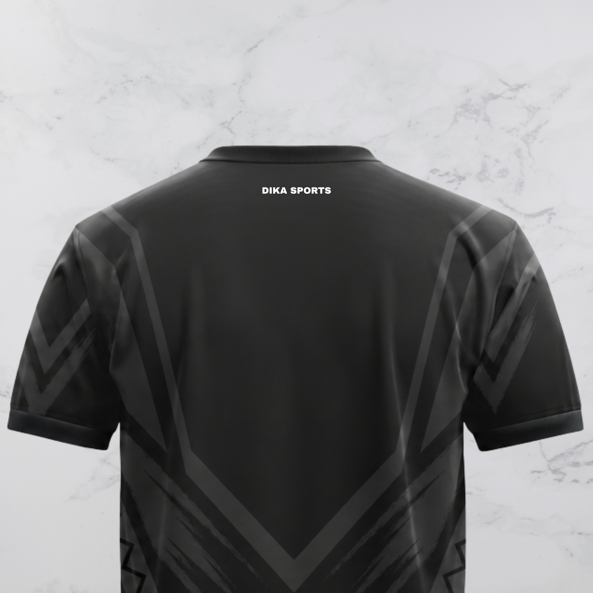 DIKA SPORTS Cricket Jersey for Men Breathable Round Neck Cricket T-Shirt Quick Dry Team Sports Wear