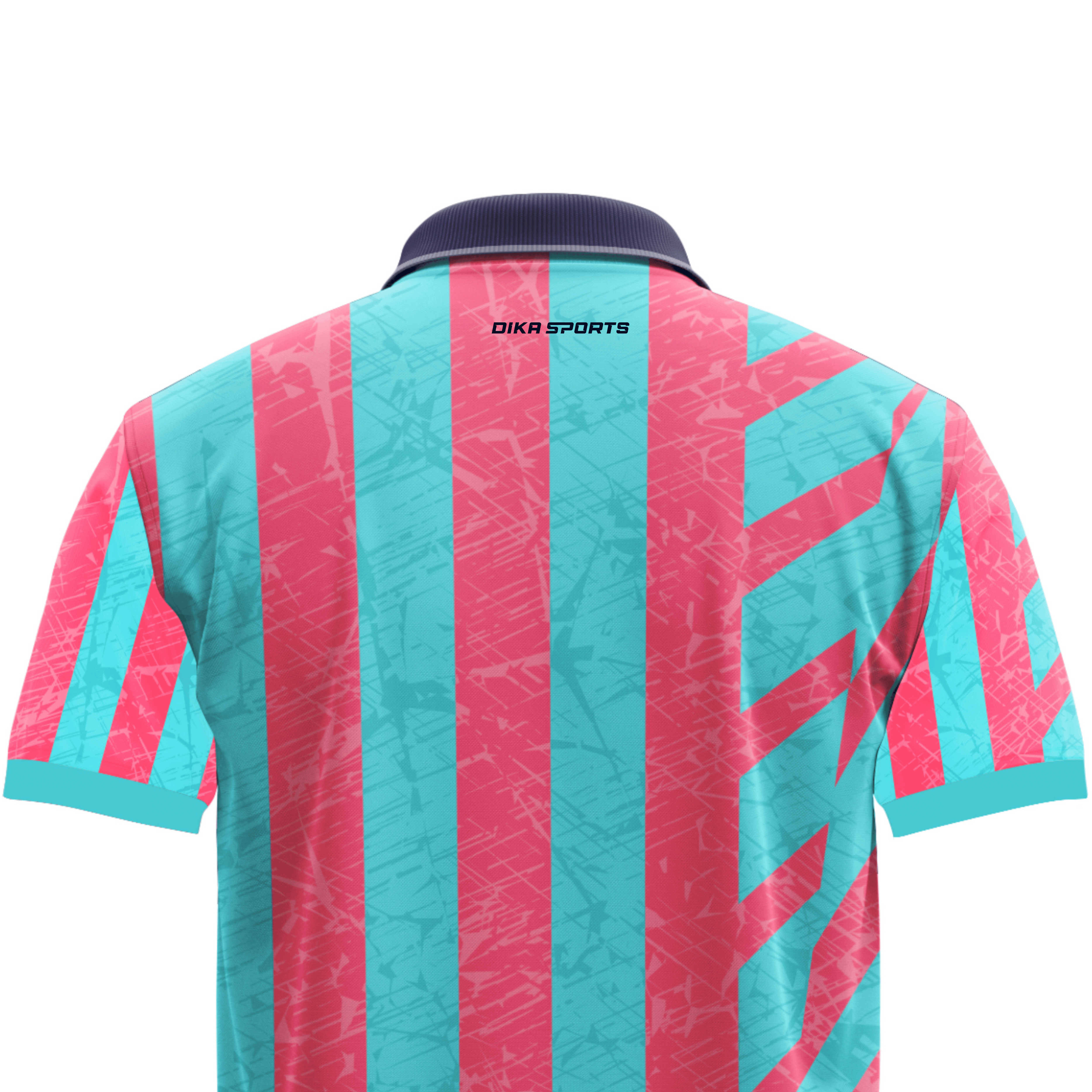 DIKA SPORTS Cricket Jersey for Men Breathable Quick Dry Sports Polo T-Shirt with Collar for Practice & Matches