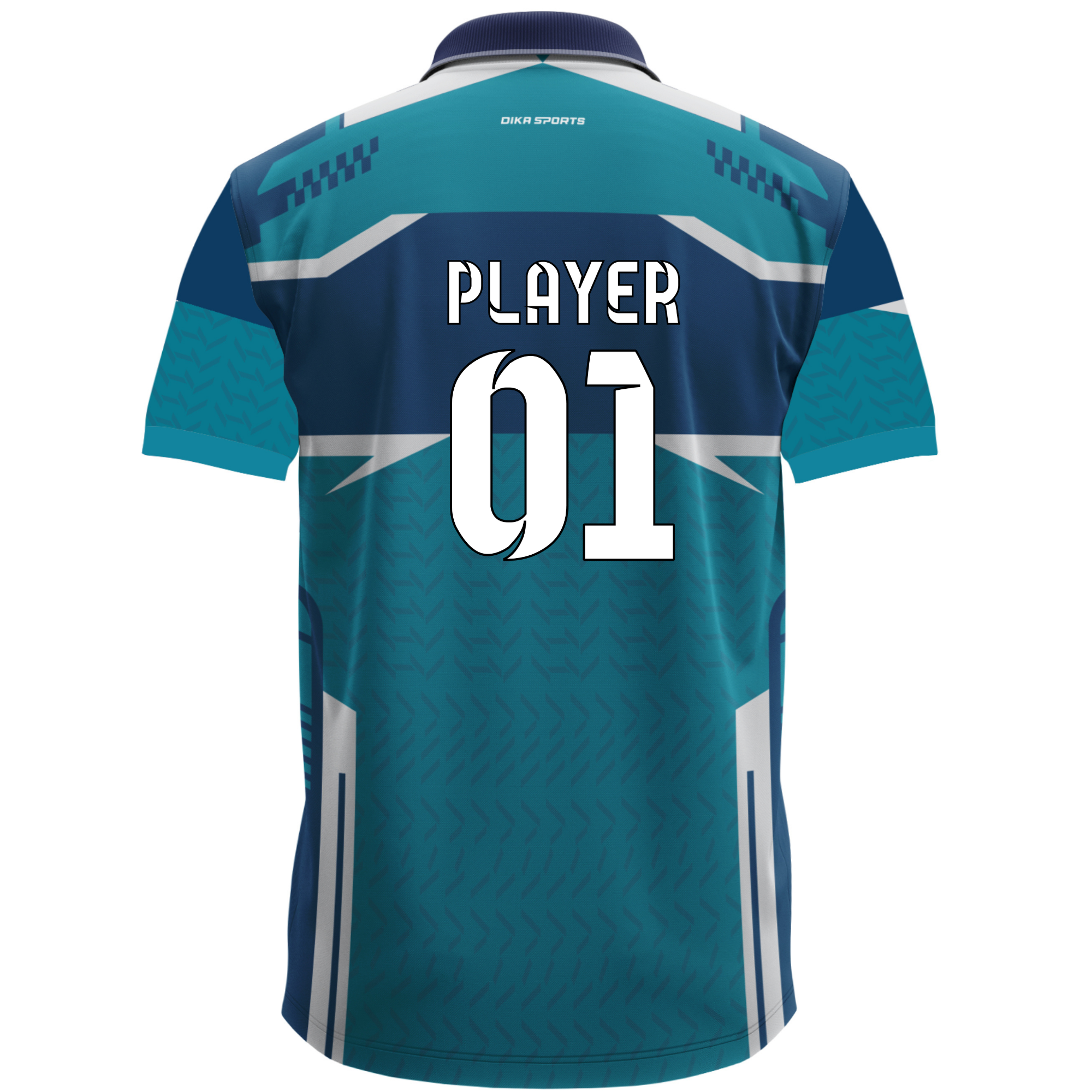 Custom jersey embroidery Cricket t-shirt breathable
