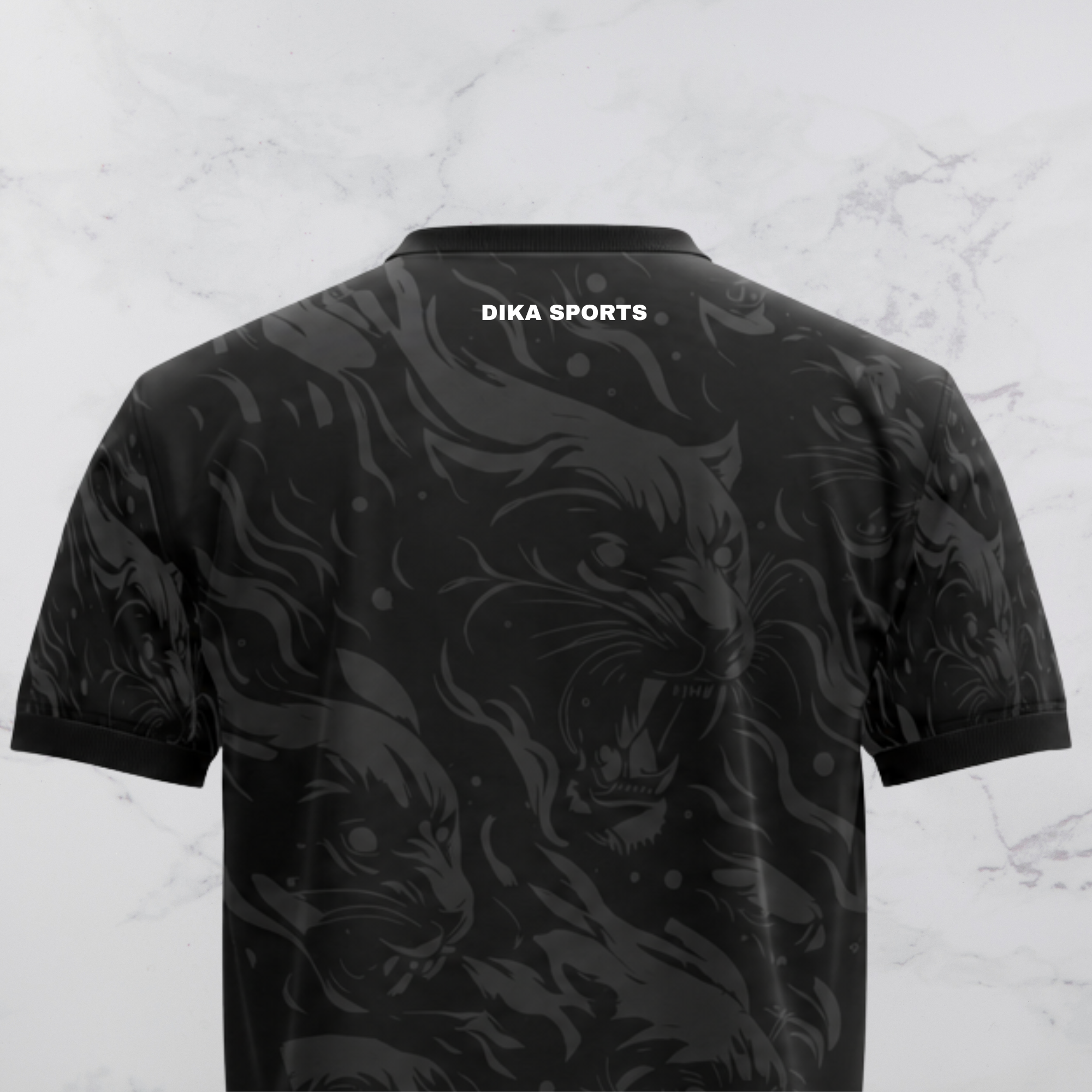 Dika Sports Breathable Round Neck Cricket T-Shirt Online | Stylish Short Sleeve Cricket T-Shirt for Adults