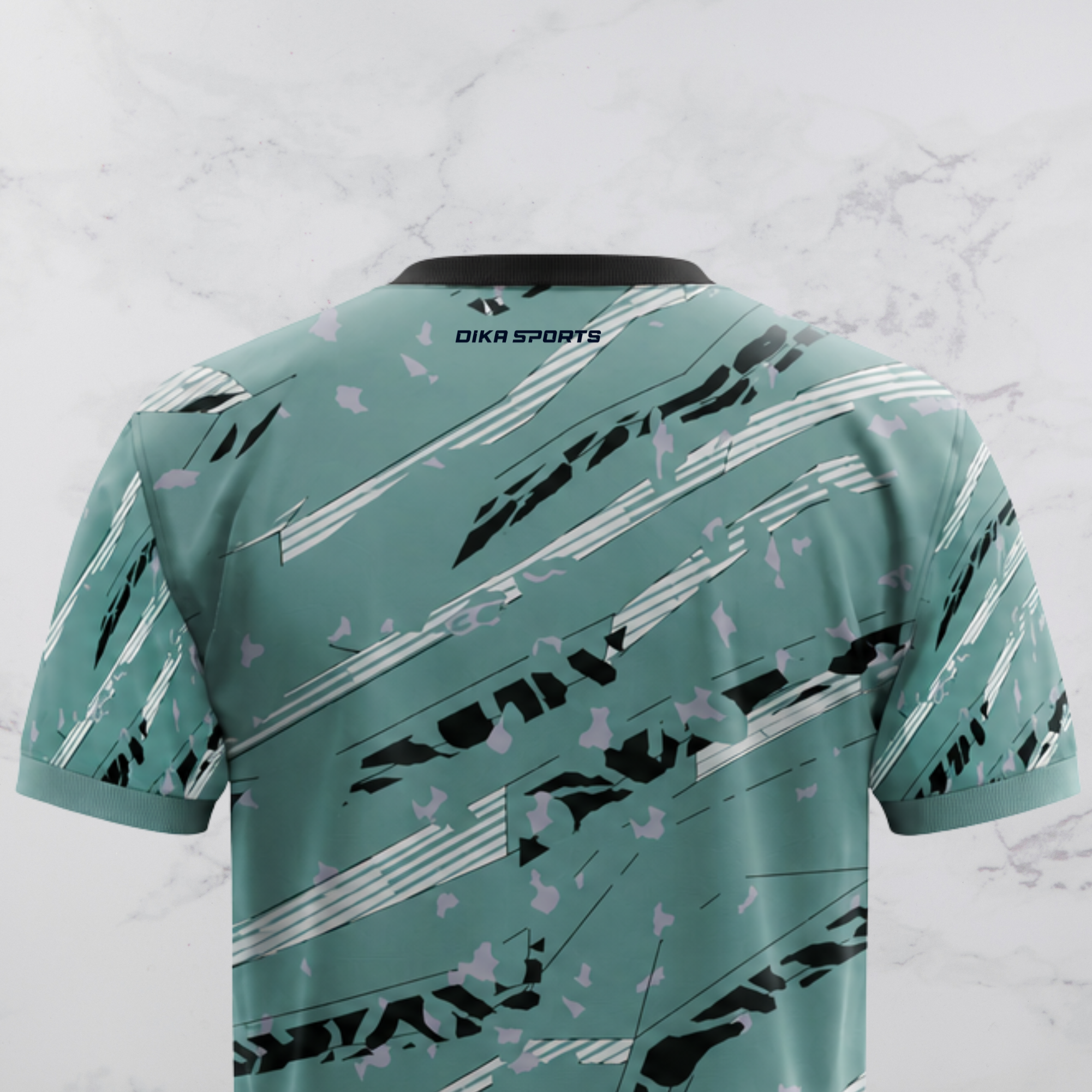 DIKA SPORTS Cricket T-Shirt Breathable Round Neck Cricket Jersey for Men | Team Cricket Jersey | Sports Wear for Men | Quick Dry Sports T-Shirt