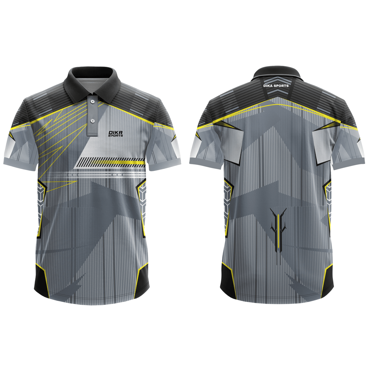 DIKA SPORTS Cricket Training Stylish Jersey with Collar Neck – Comfortable Sportswear for Men and Young Players