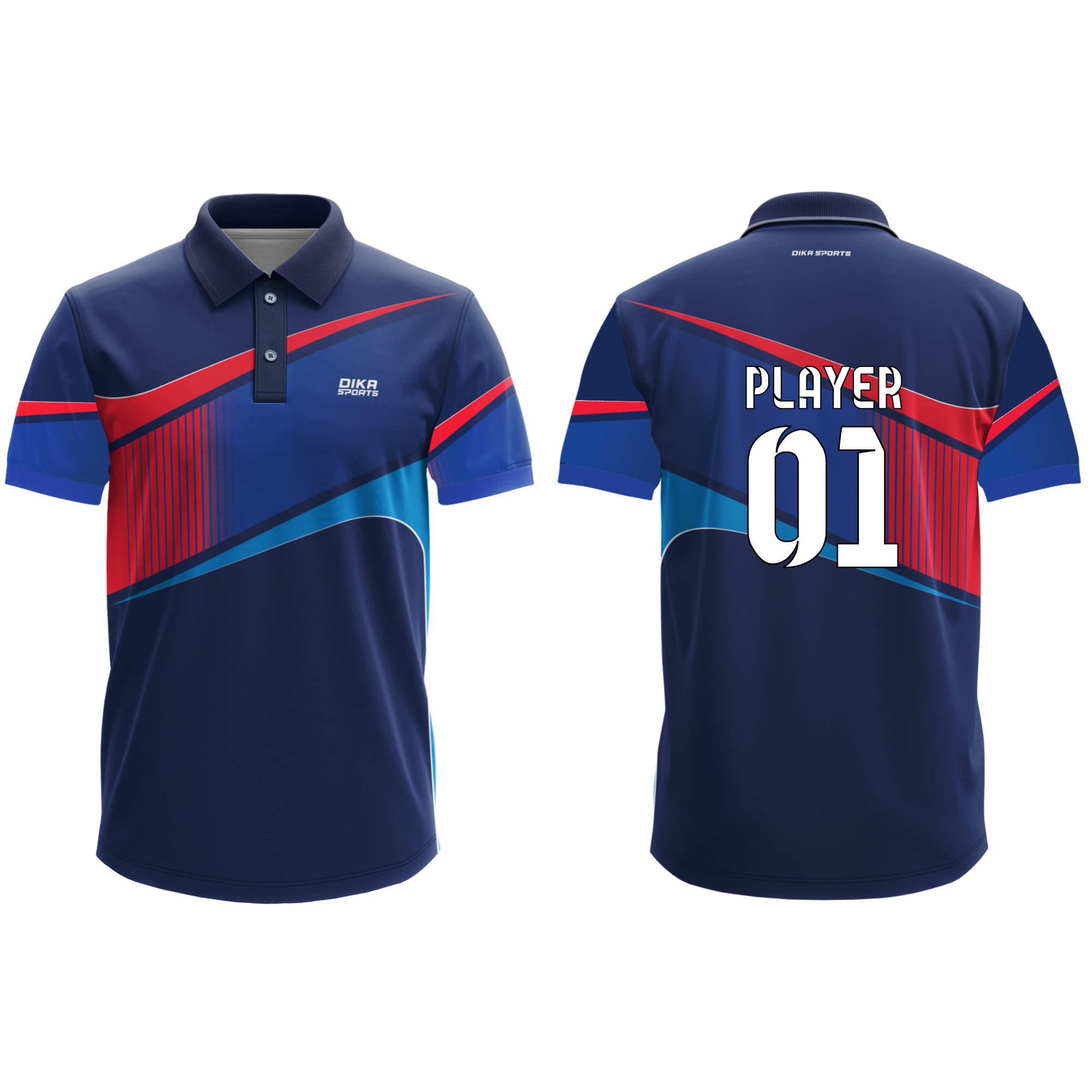 Cricket jersey with collar Cricket t-shirt online